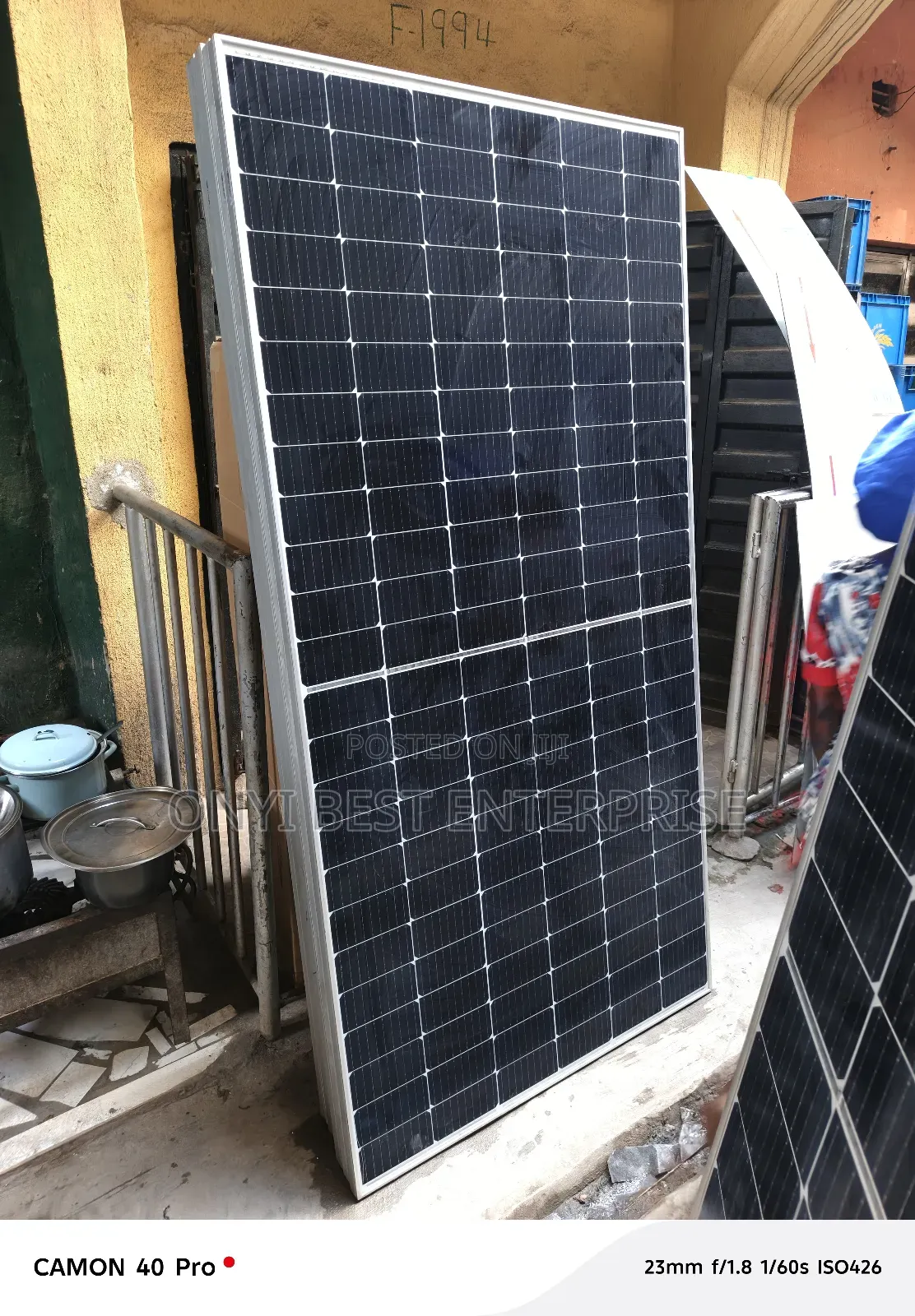 Canadian Bifacial Solar Panels 570watts Available Grade A