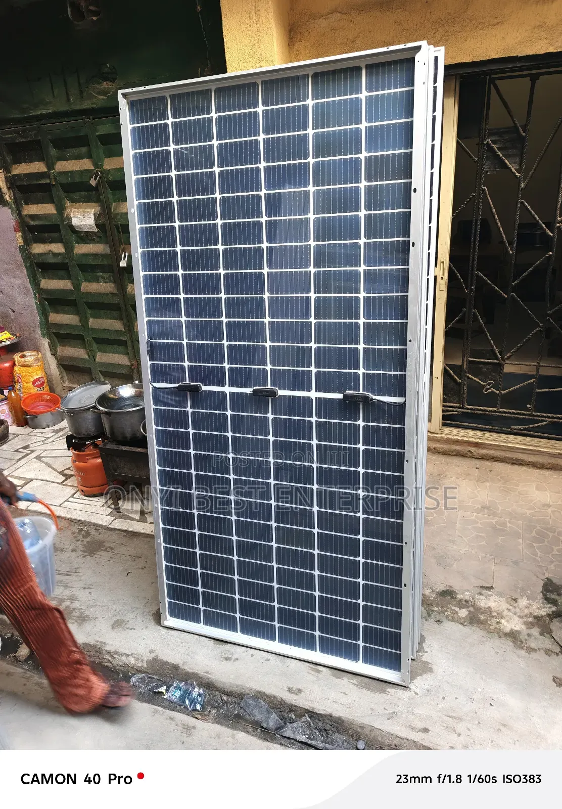 Bifacial Jinko Solar Panels 580watts Grade A 25years Warranty