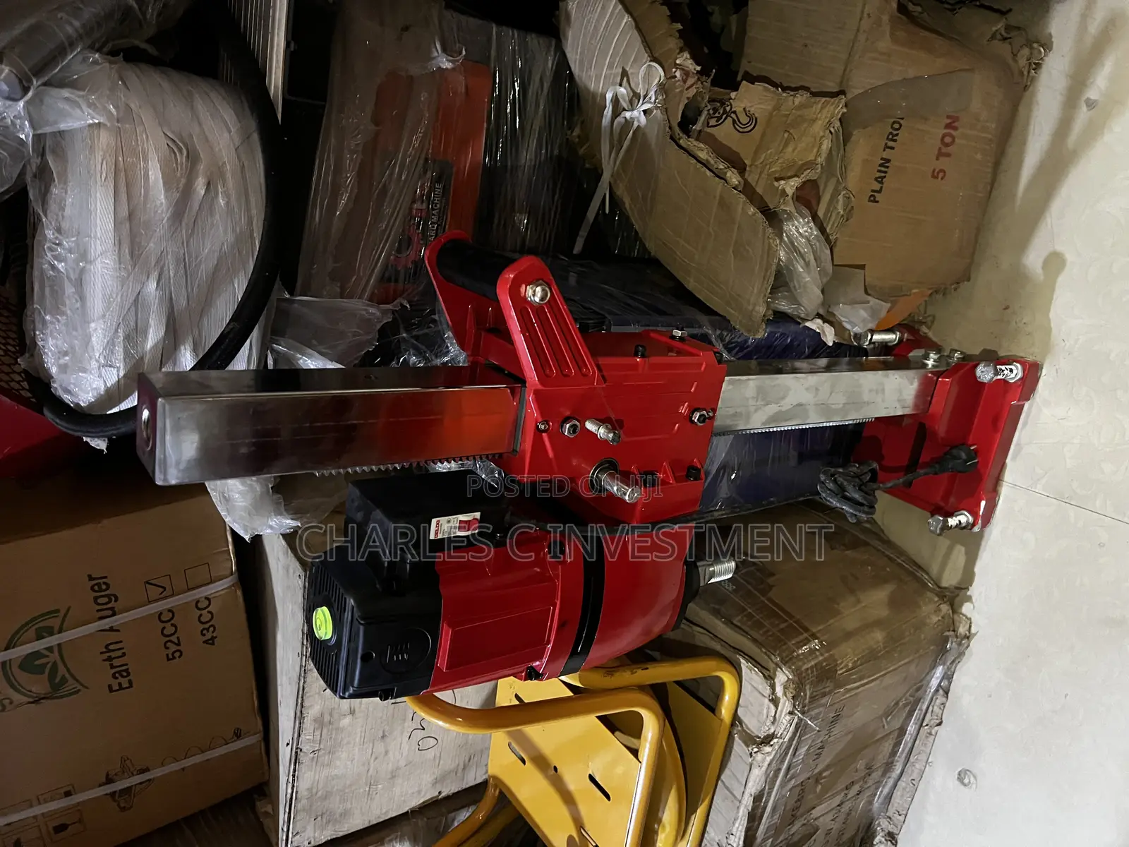 Concrete Core Drilling Machine - Heavy Duty, Diamond Bit Compatible