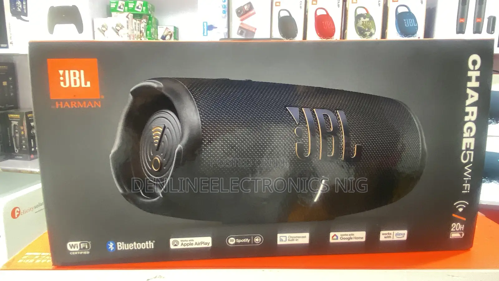 JBL Charge 5 Wi-Fi Bluetooth Speaker