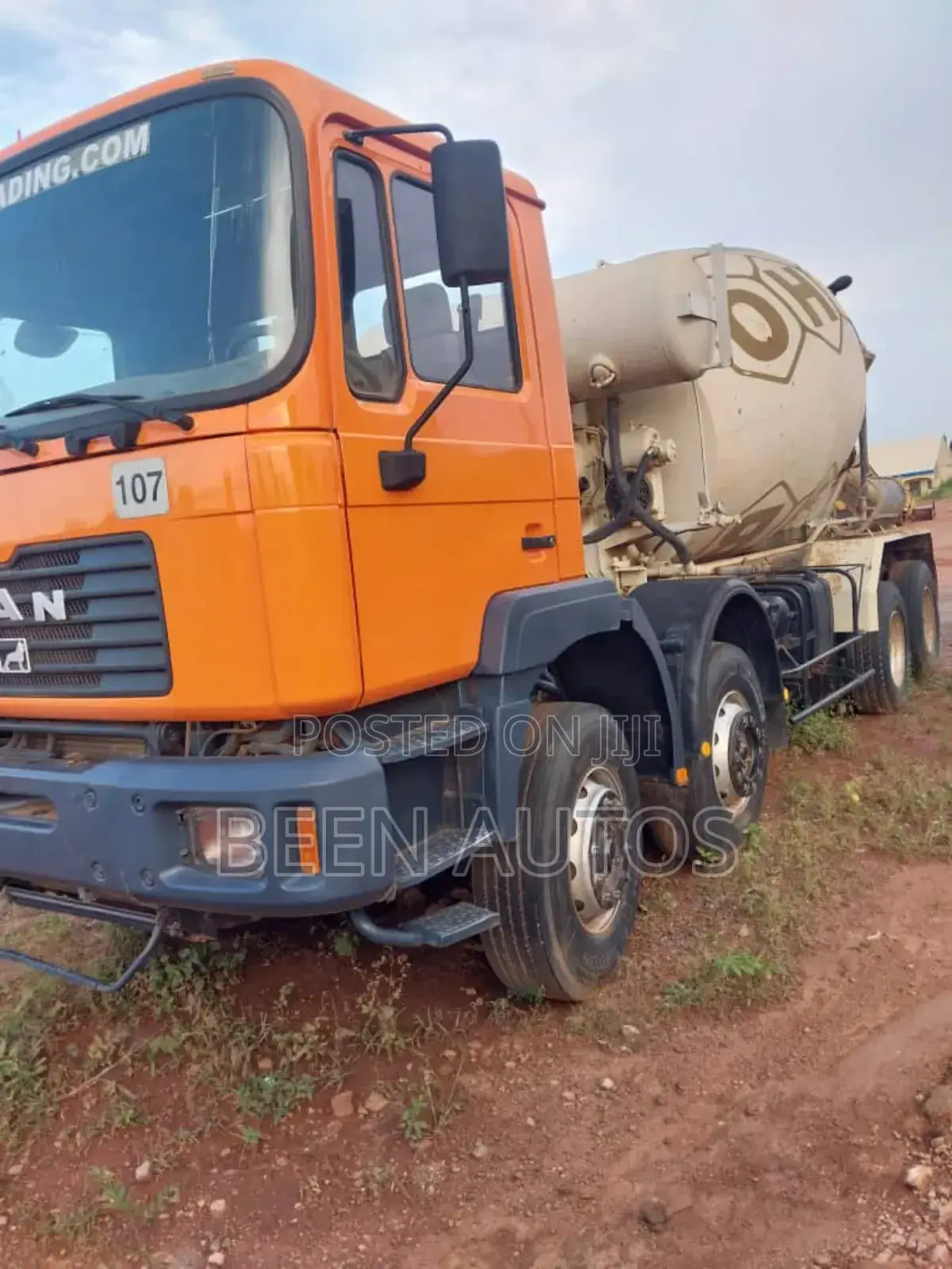 12 Tyres Man Diesel Truck