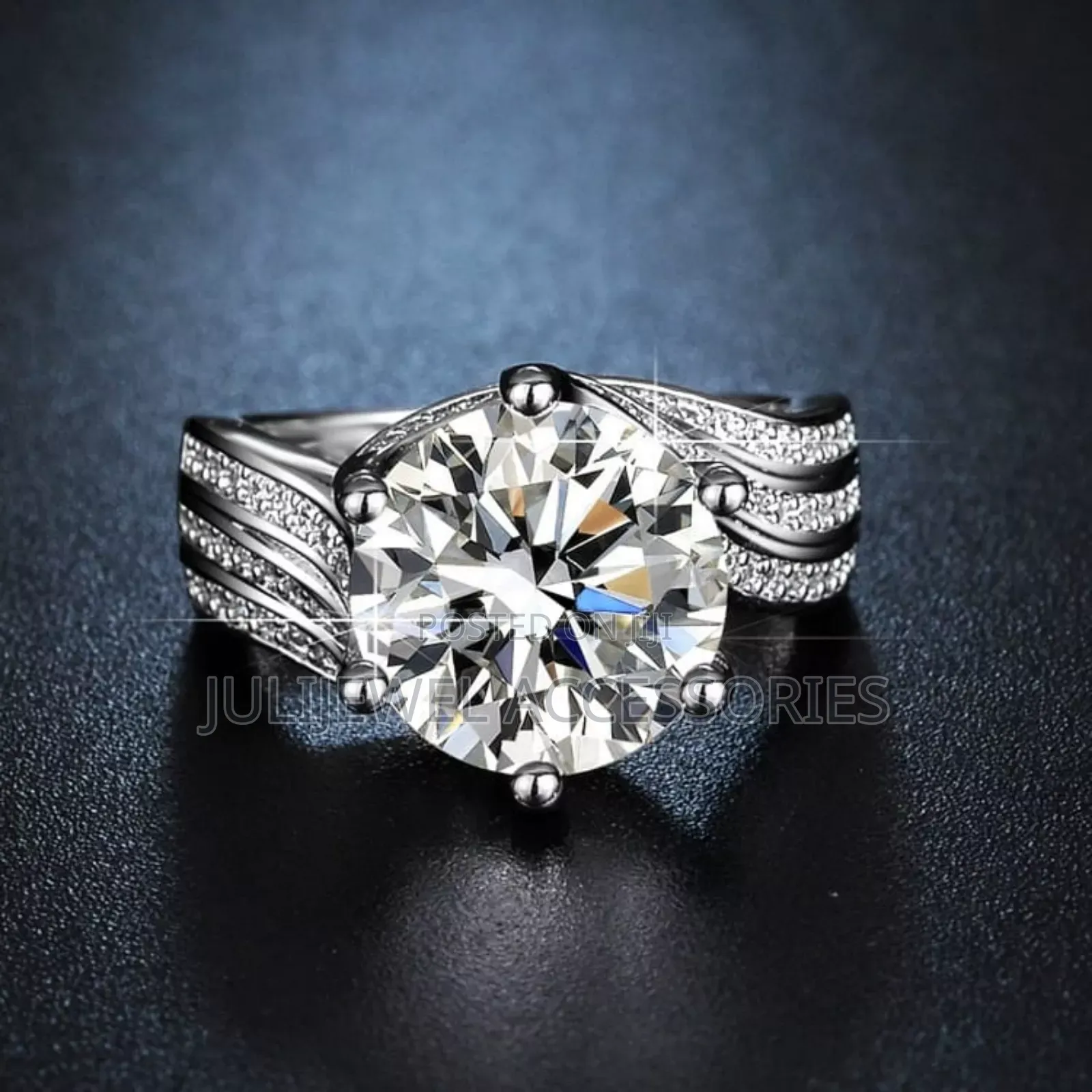 Cubic Zirconia Engagement/ Promise Ring
