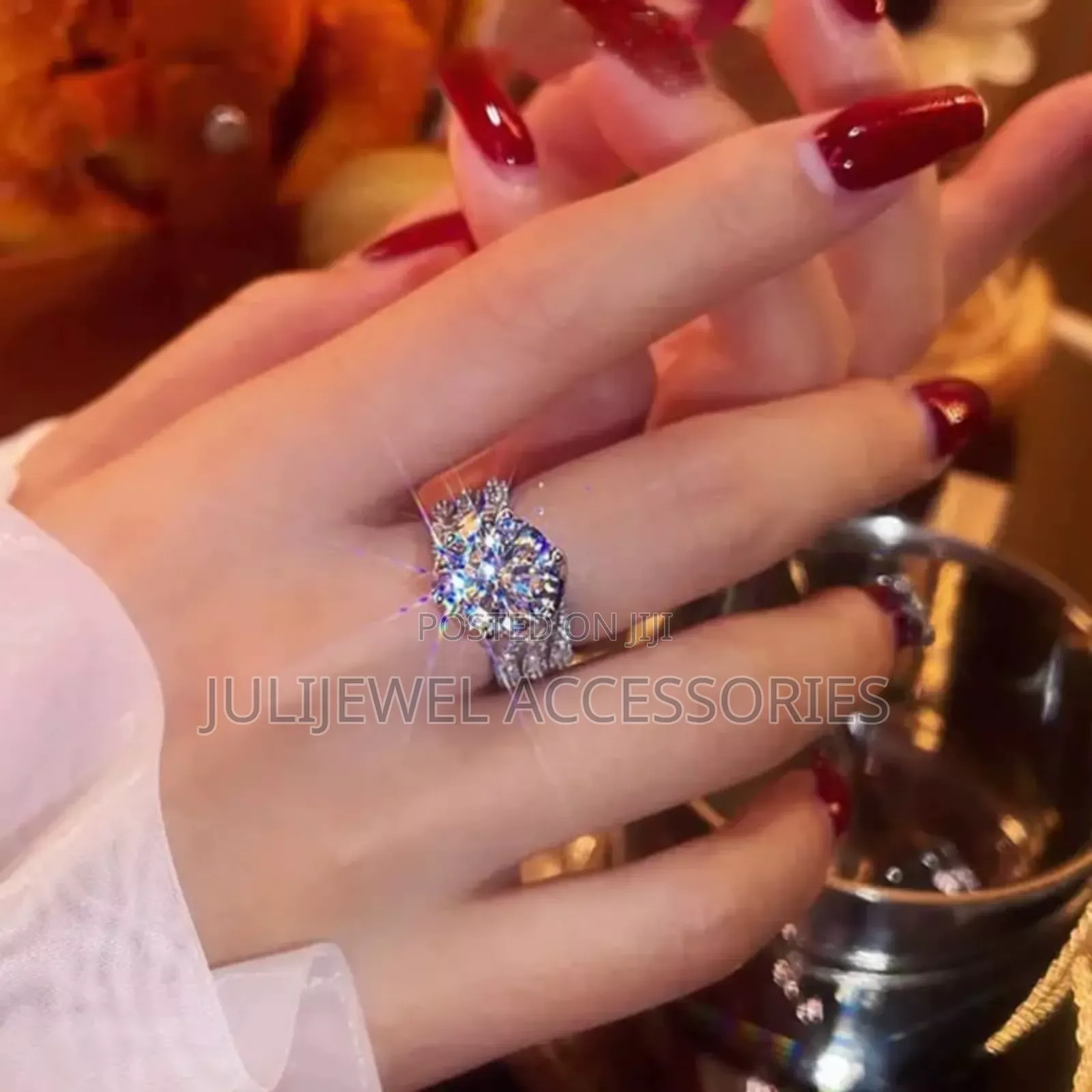 Cubic Zirconia Engagement/ Promise Ring