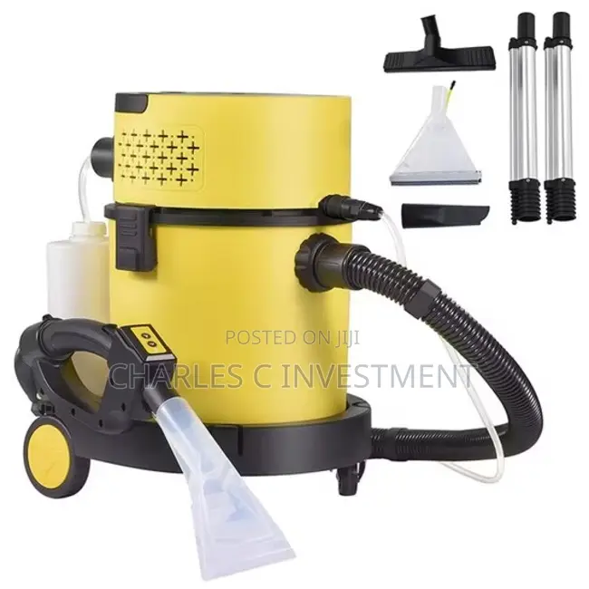 4-in-1 Upholstery Vacuum; Wet/Dry Carpet Cleaner for Sofa Home