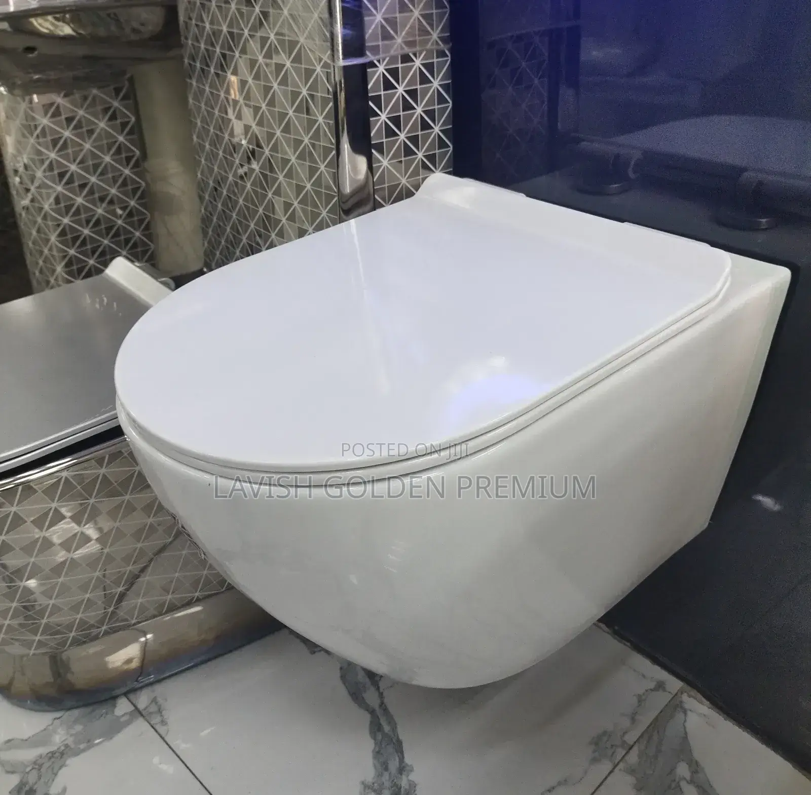 White Conceal Water Closet