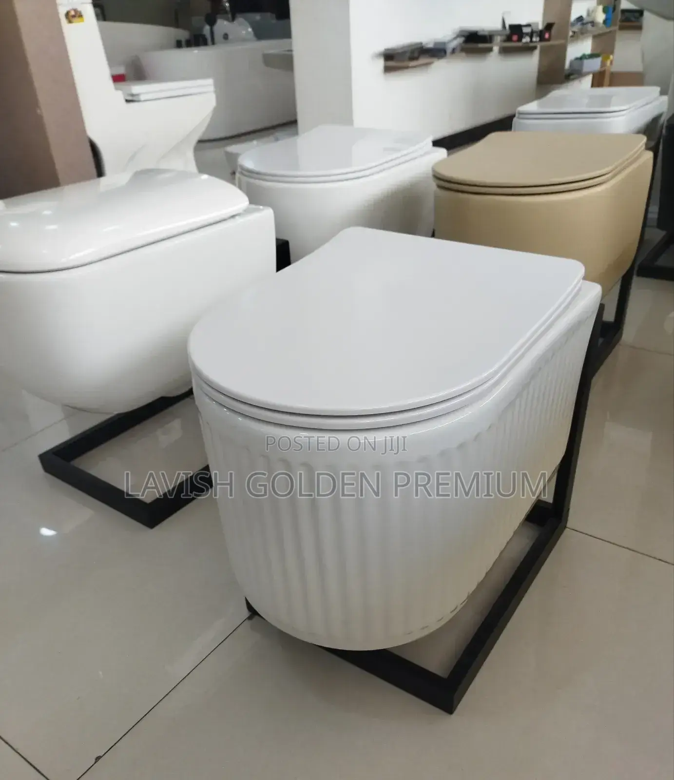 White Executive England Water Closet