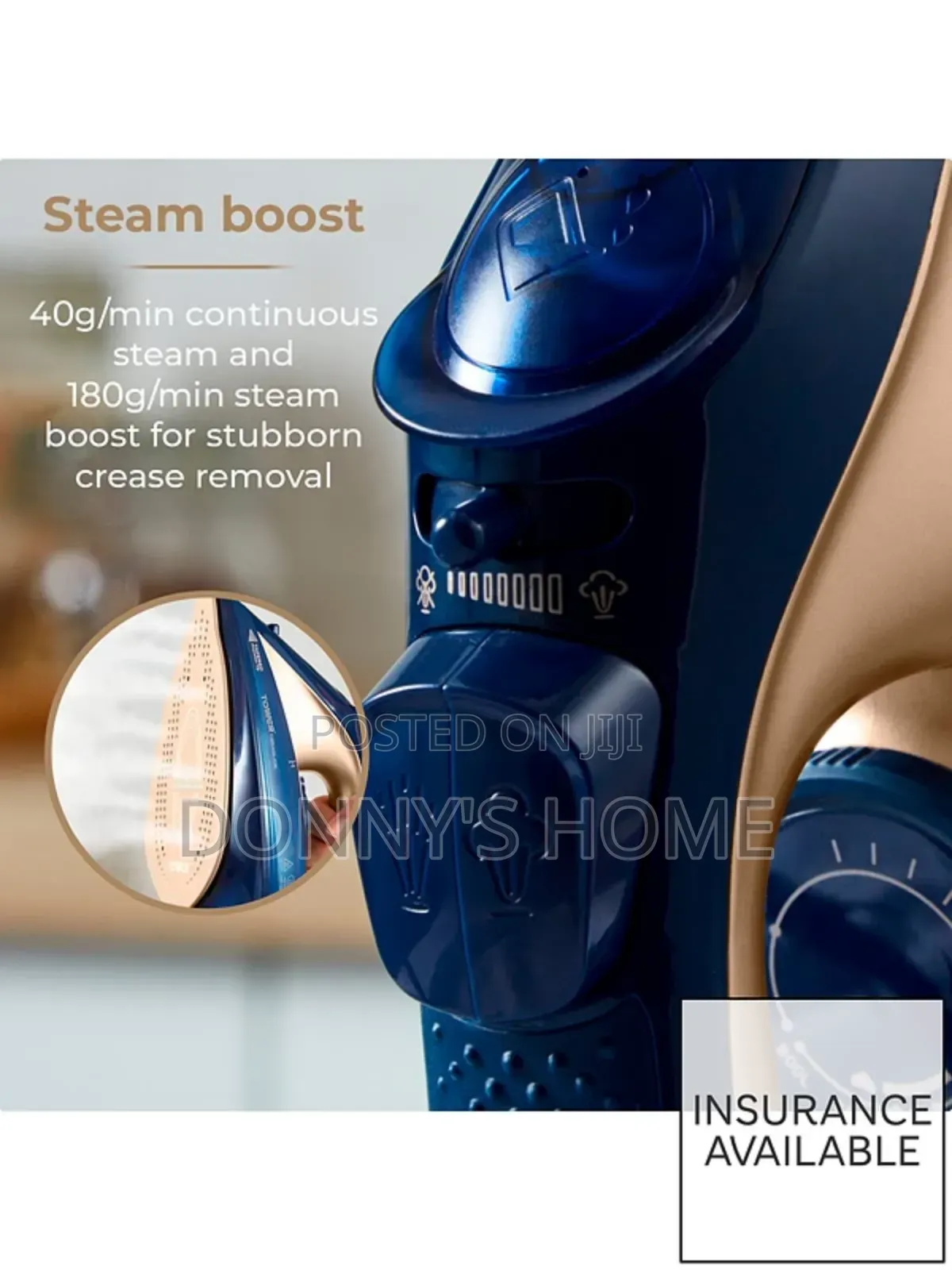 Tower 2 In 1 Cord/Cordless Steam Iron