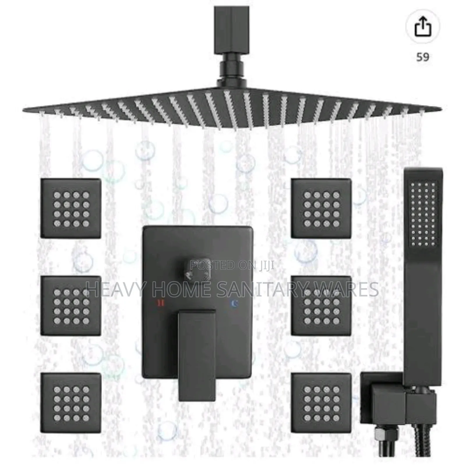 5 Ways Condict Shower With Body Jet