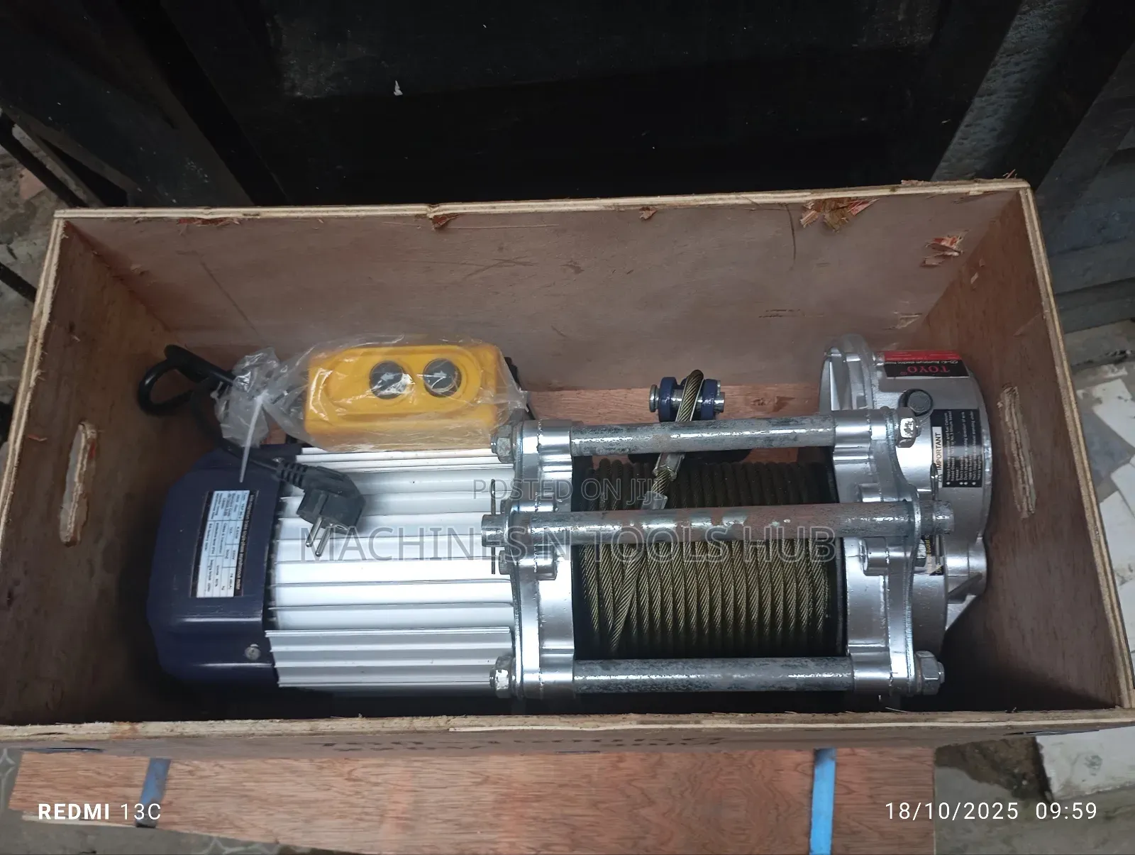 1500kg Electric Rope Hoist
