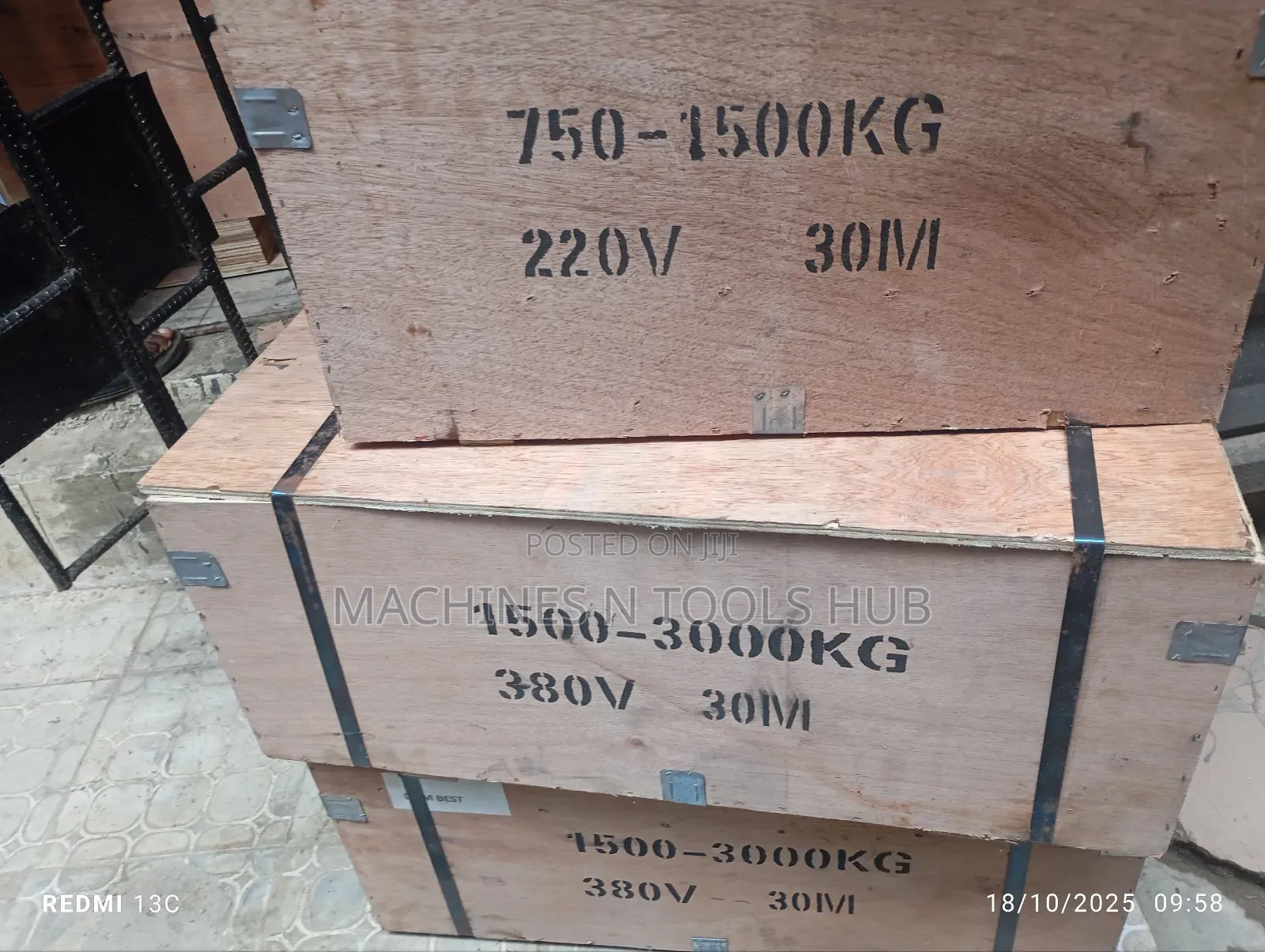 1500kg Electric Rope Hoist