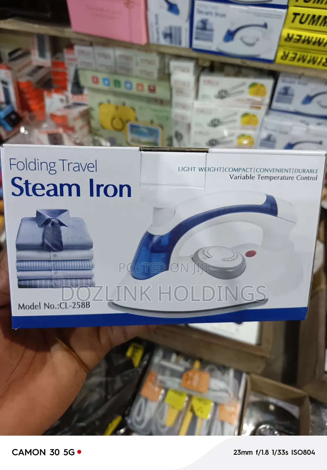Foldable Travel Pressing Iron