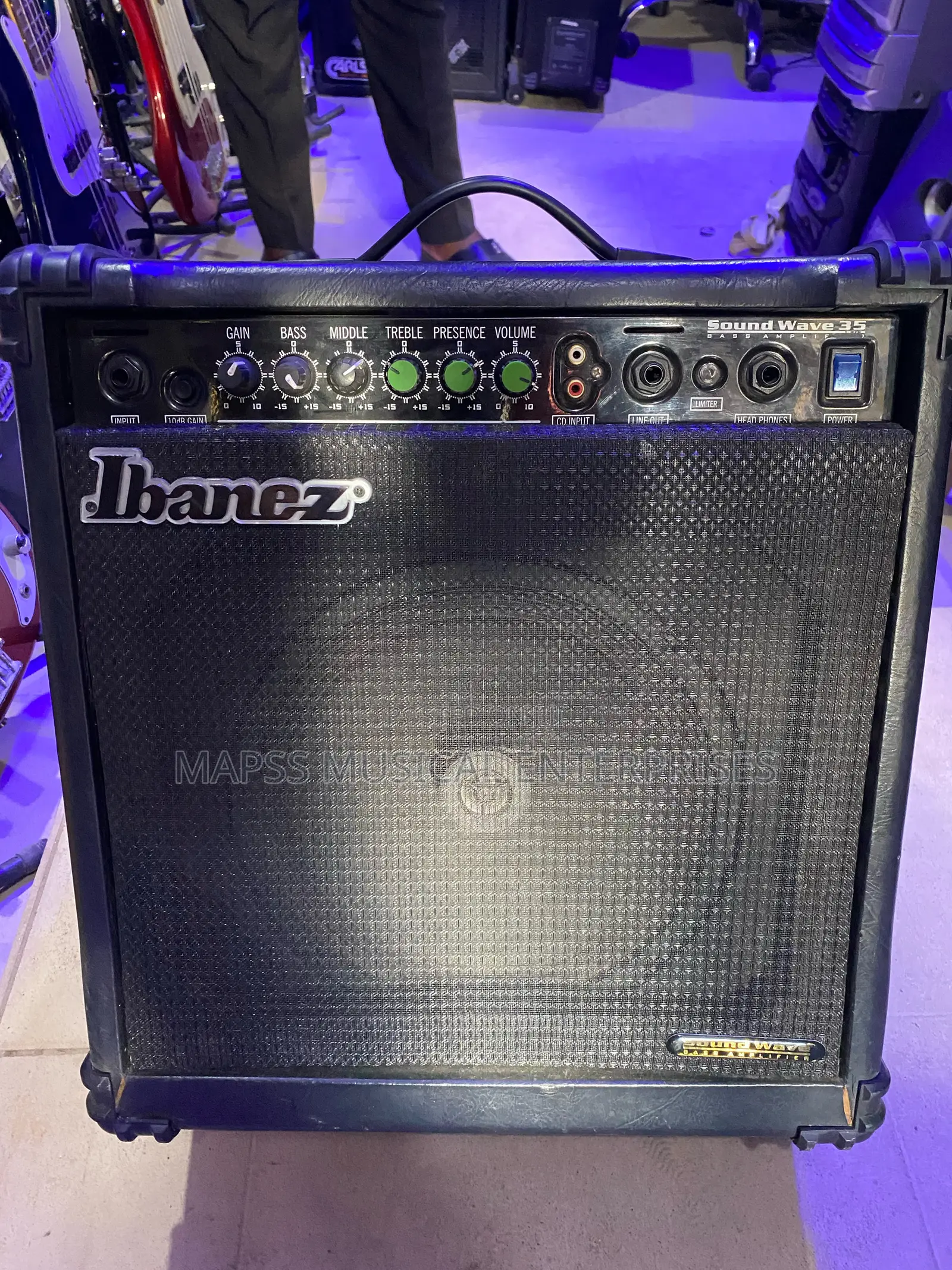 Ibanez Sw35 Soundwave 35w Bass Combo Amp - 2000s Black