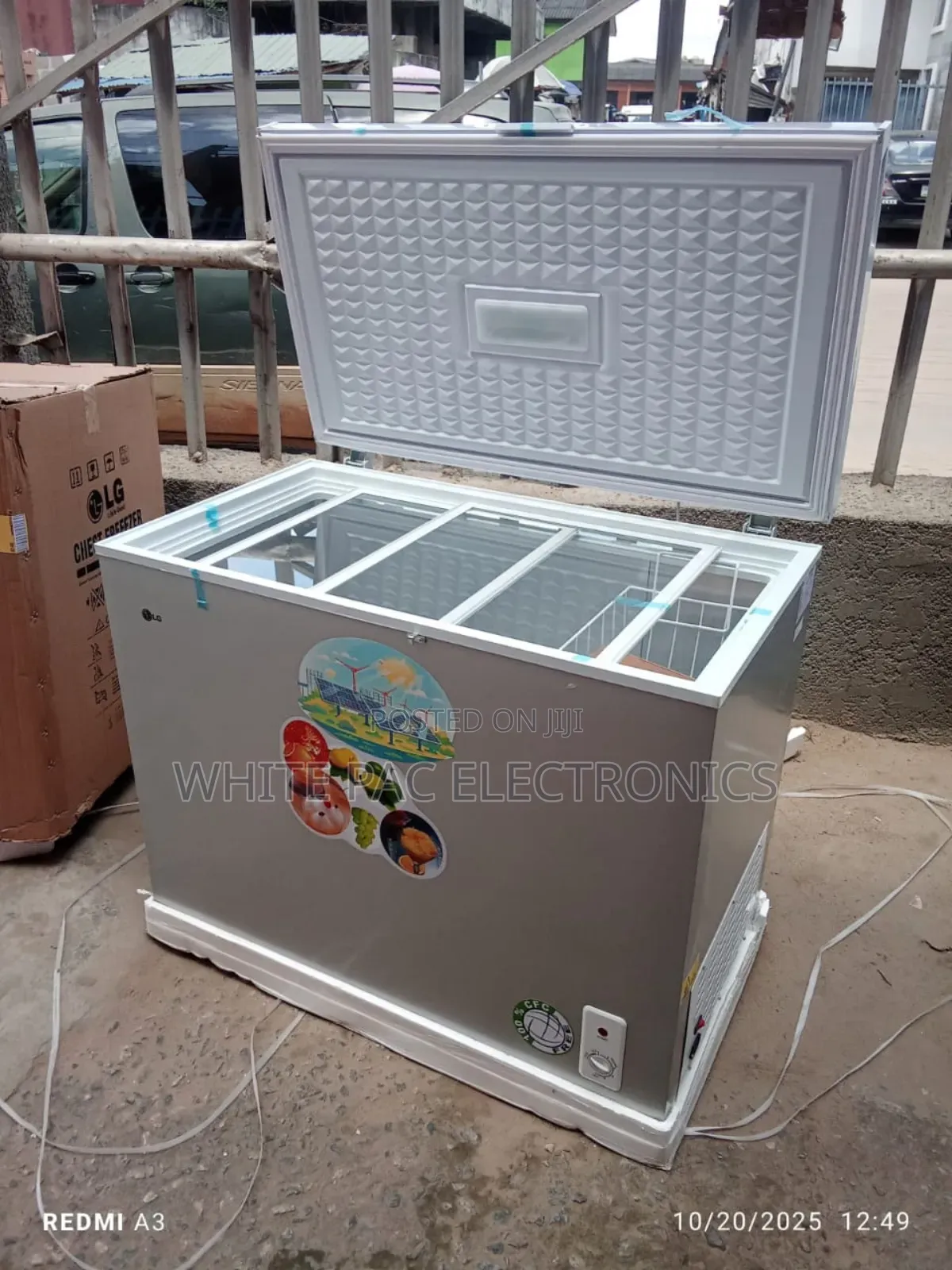 Lg 400 L Solar Freezer With In-door Storage Faster Ice Maker > 2 Yrs