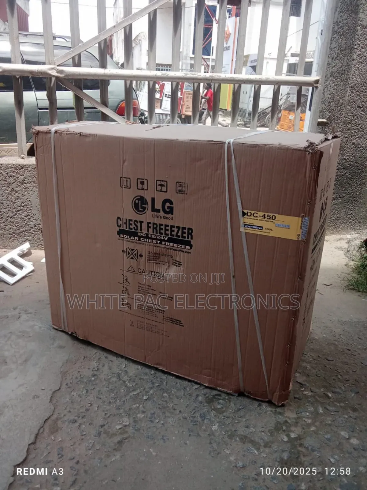 Lg 400 L Solar Inverter Freezer Power High Quality Faster Ice Maker