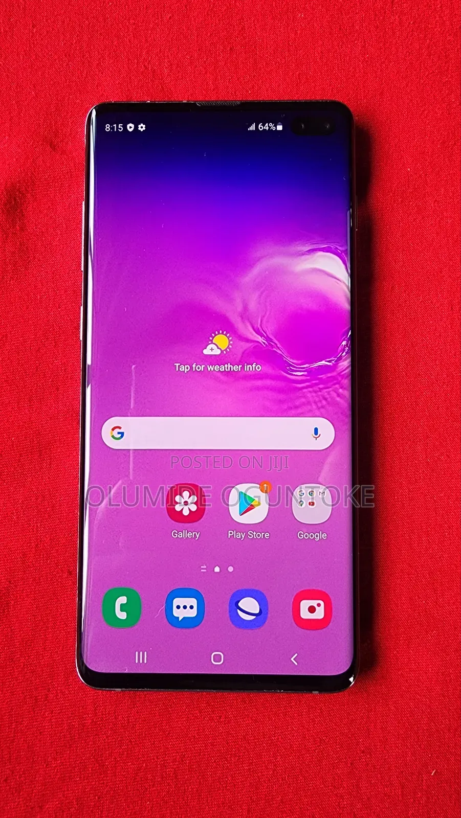 Samsung Galaxy S10 Plus 512 GB Black