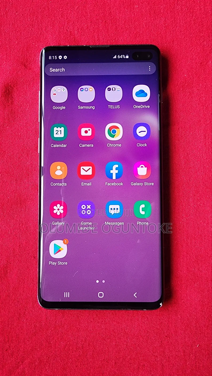 Samsung Galaxy S10 Plus 512 GB Black