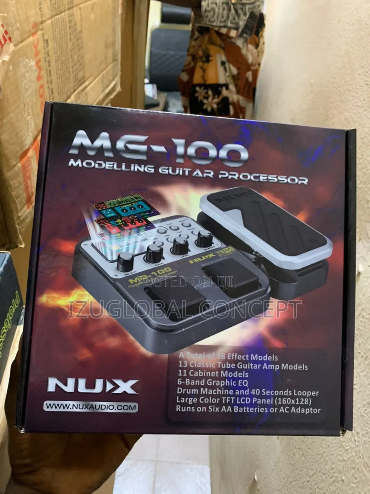 Nux-modeling Guitar Processor Guitar Me-100