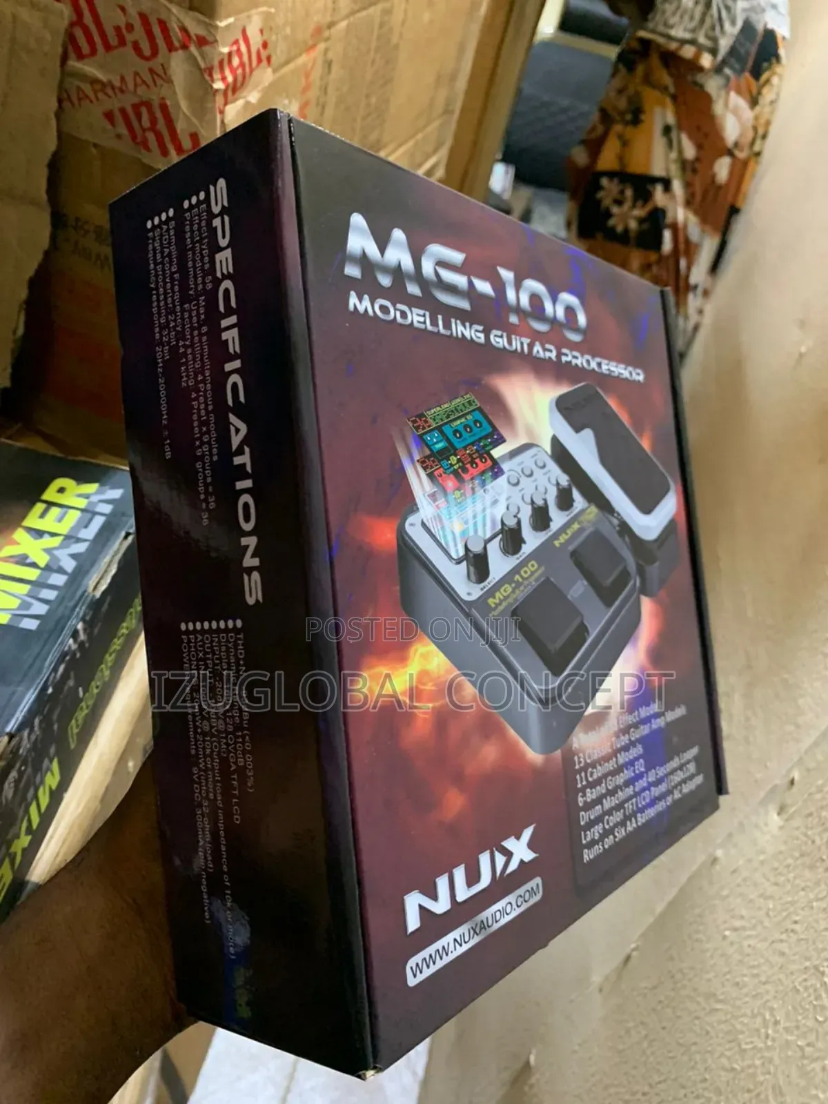 Nux-modeling Guitar Processor Guitar Me-100
