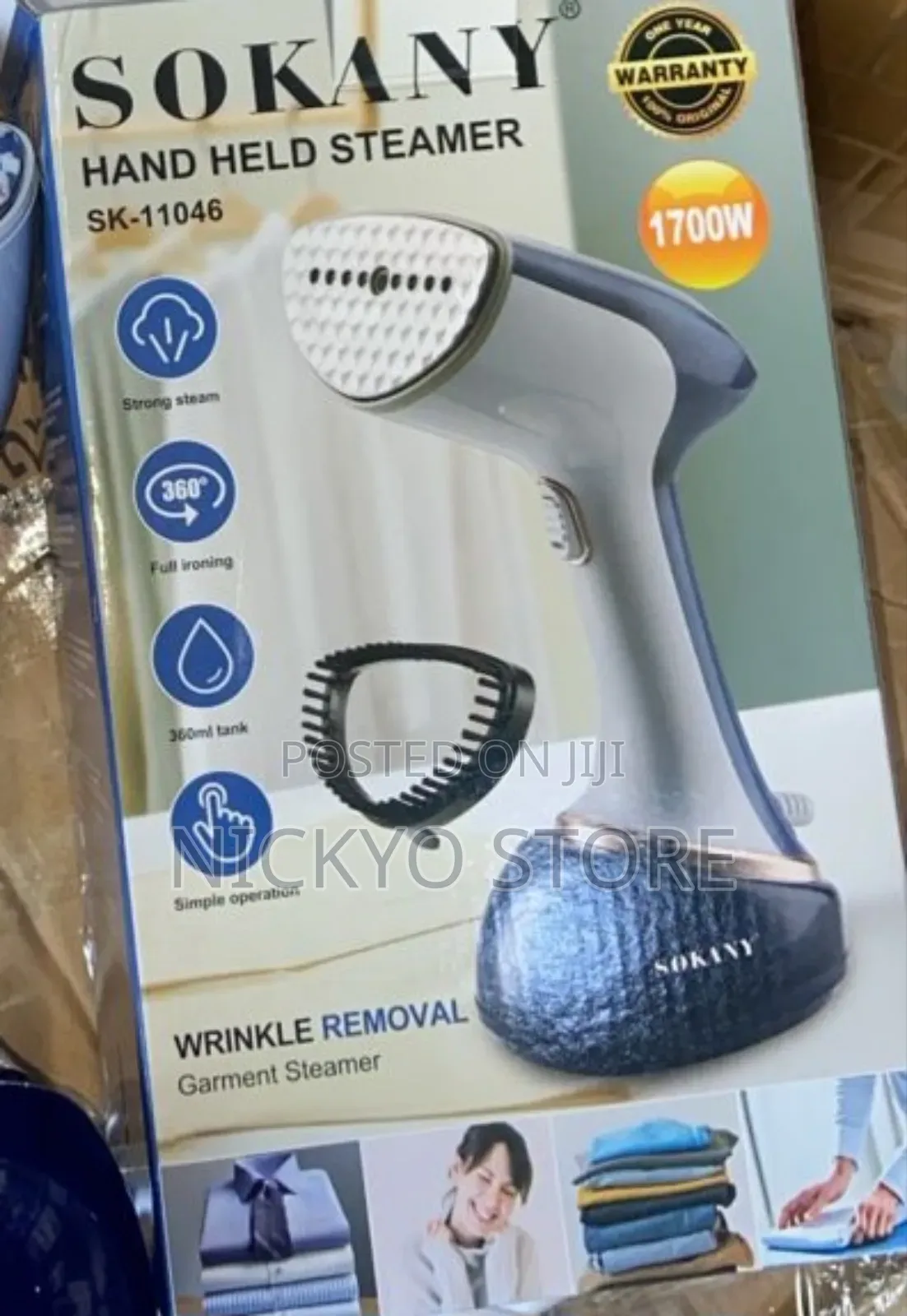 Sokany Handheld Garment Steamer – Sk-11046