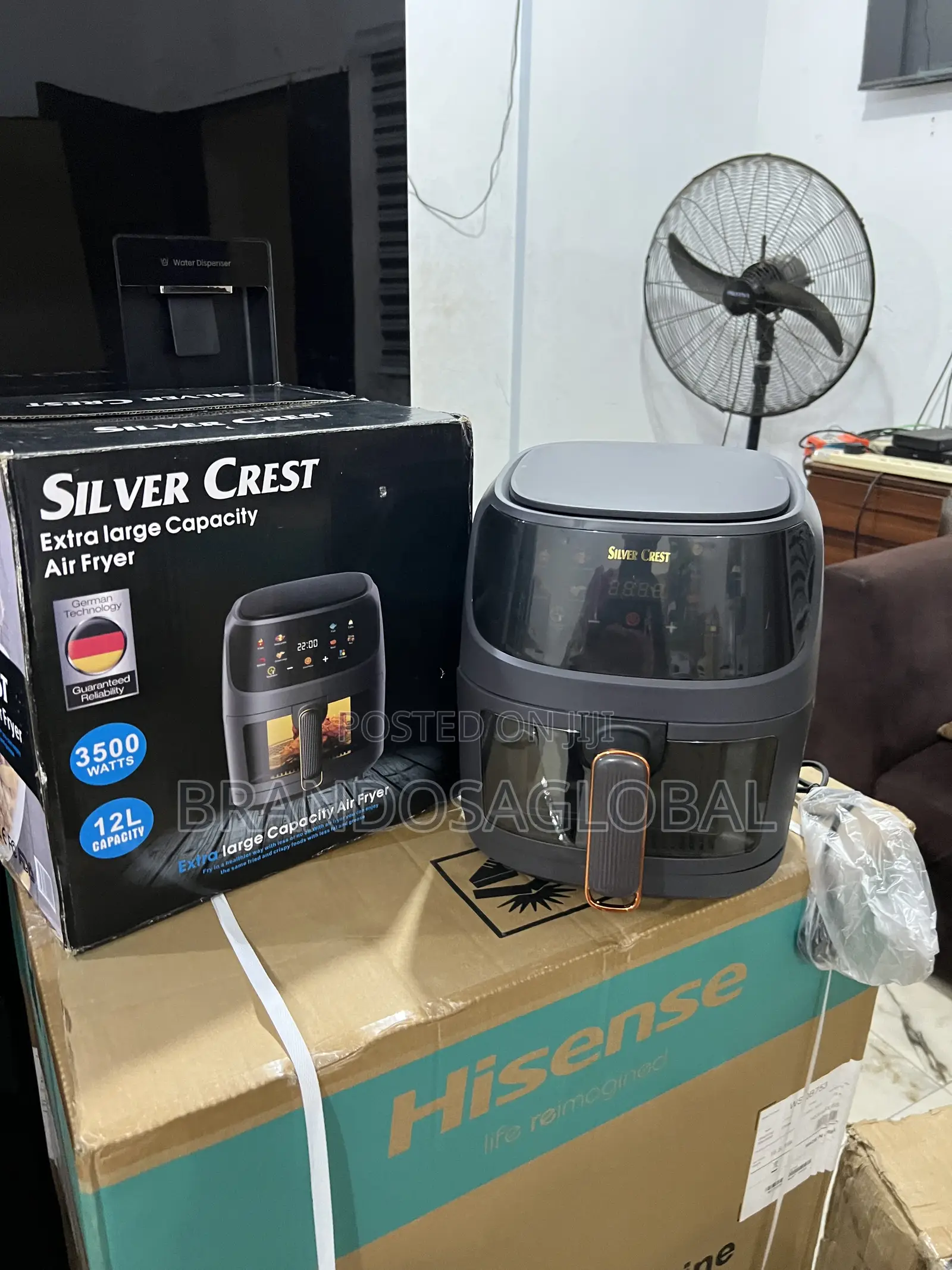 Silvercrest 12l Air Fryer – Non-Stick Drawer Quick Clean Design
