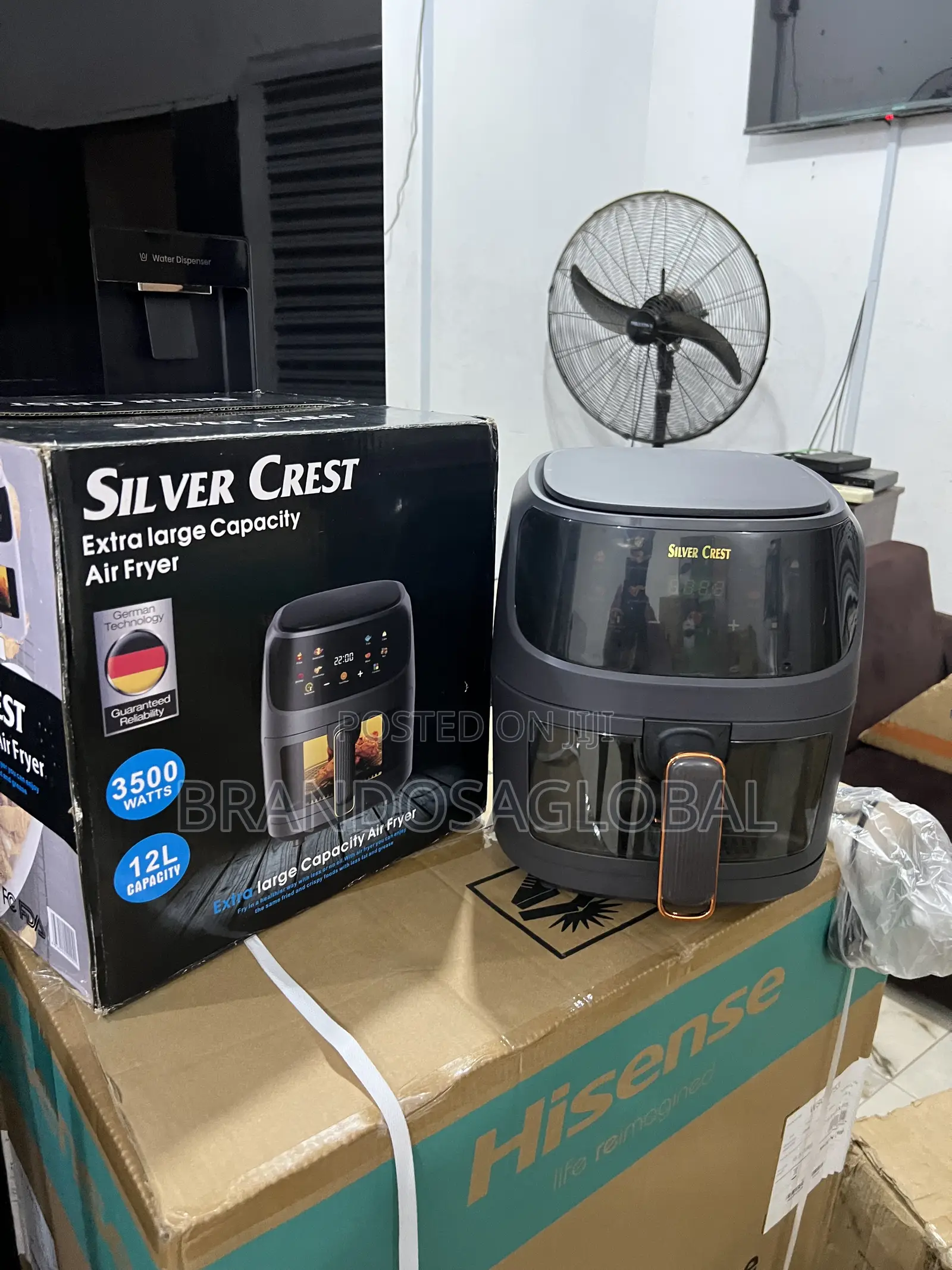 Silvercrest 12l Digital Smart Air Fryer – Energy Saving Model