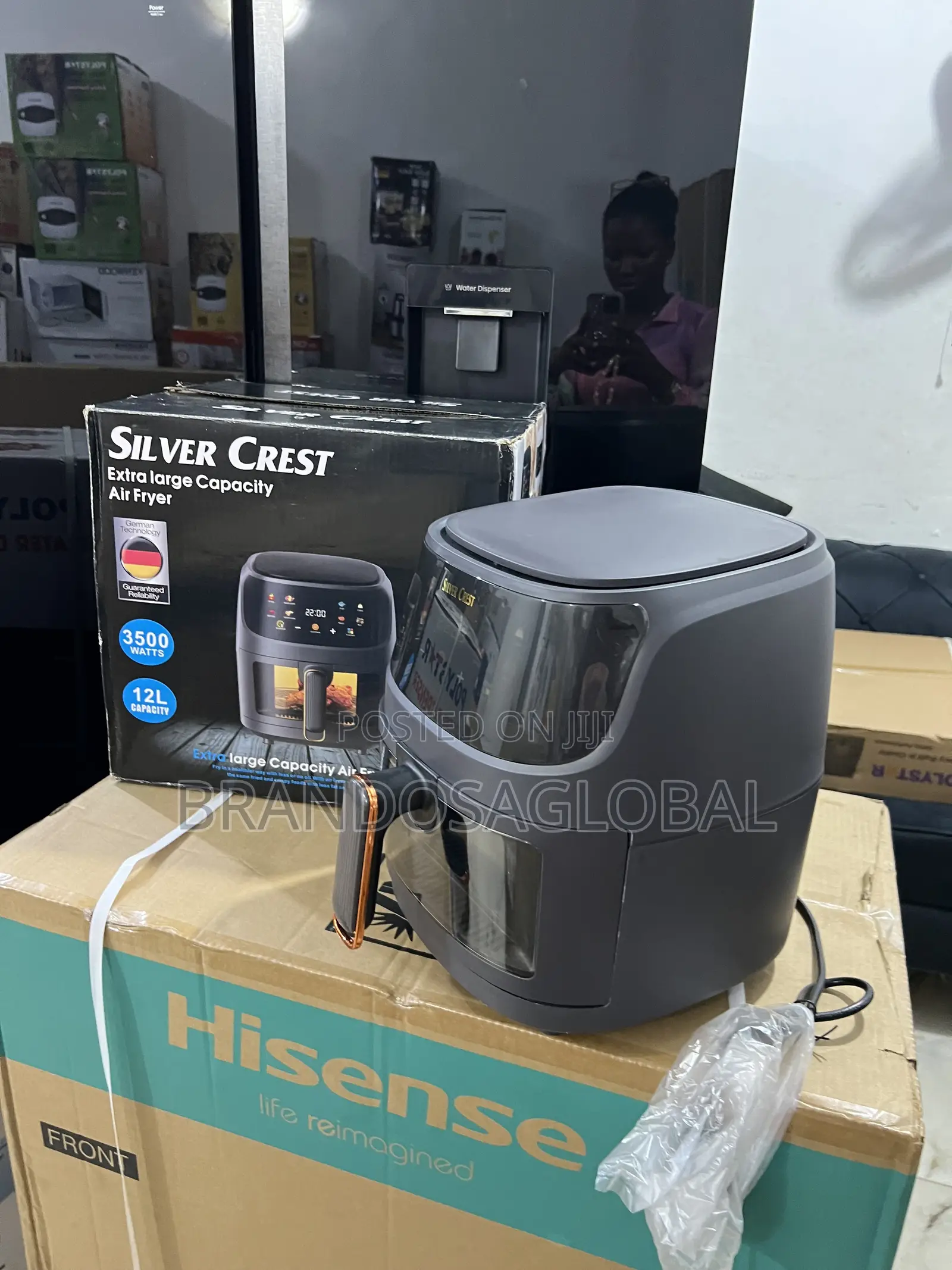Silvercrest Jd689b 12l Air Fryer – Fry, Roast, and Bake Easily