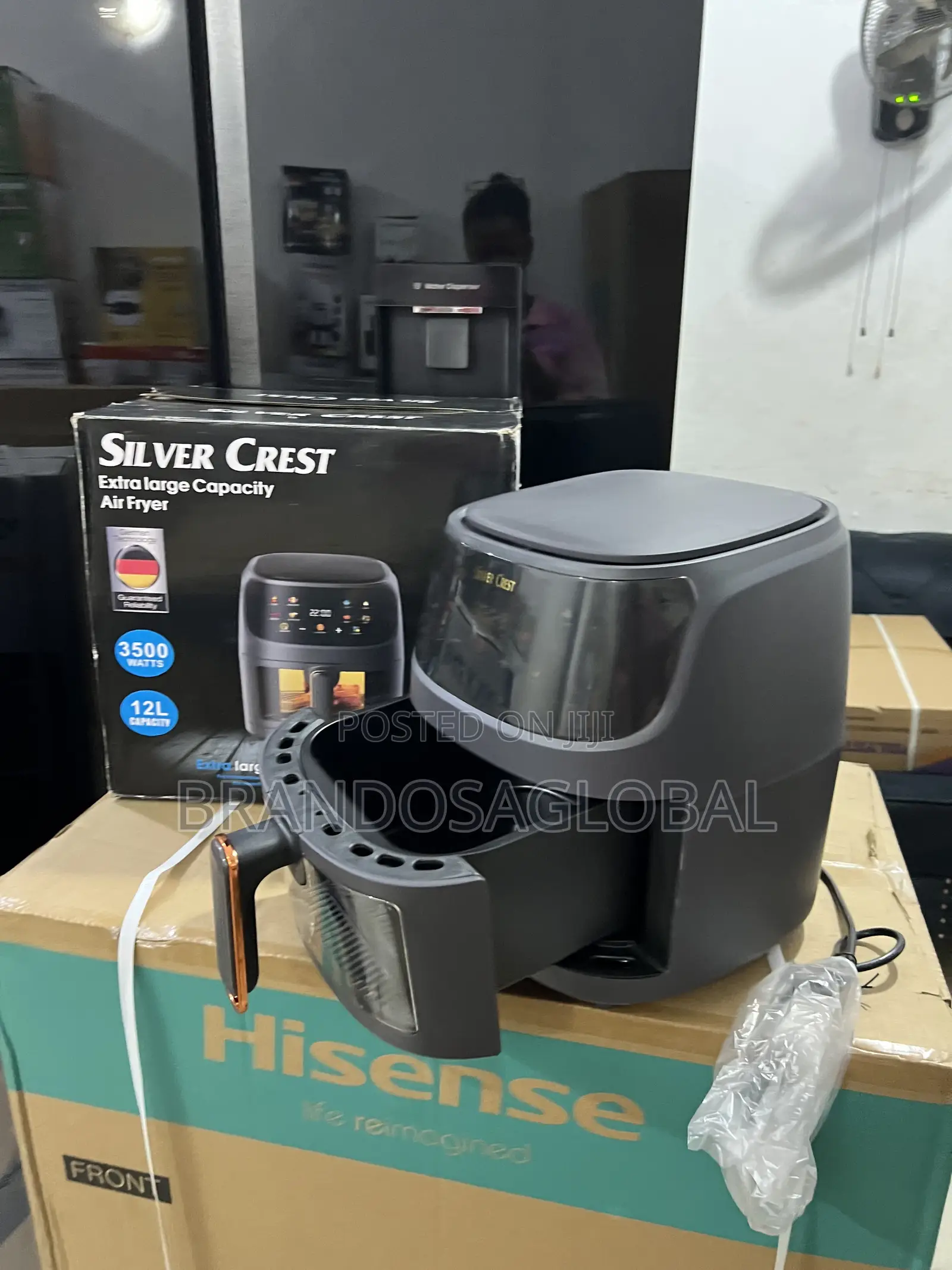 Silvercrest 12l Jd689b Digital Air Fryer – Perfect Family Size
