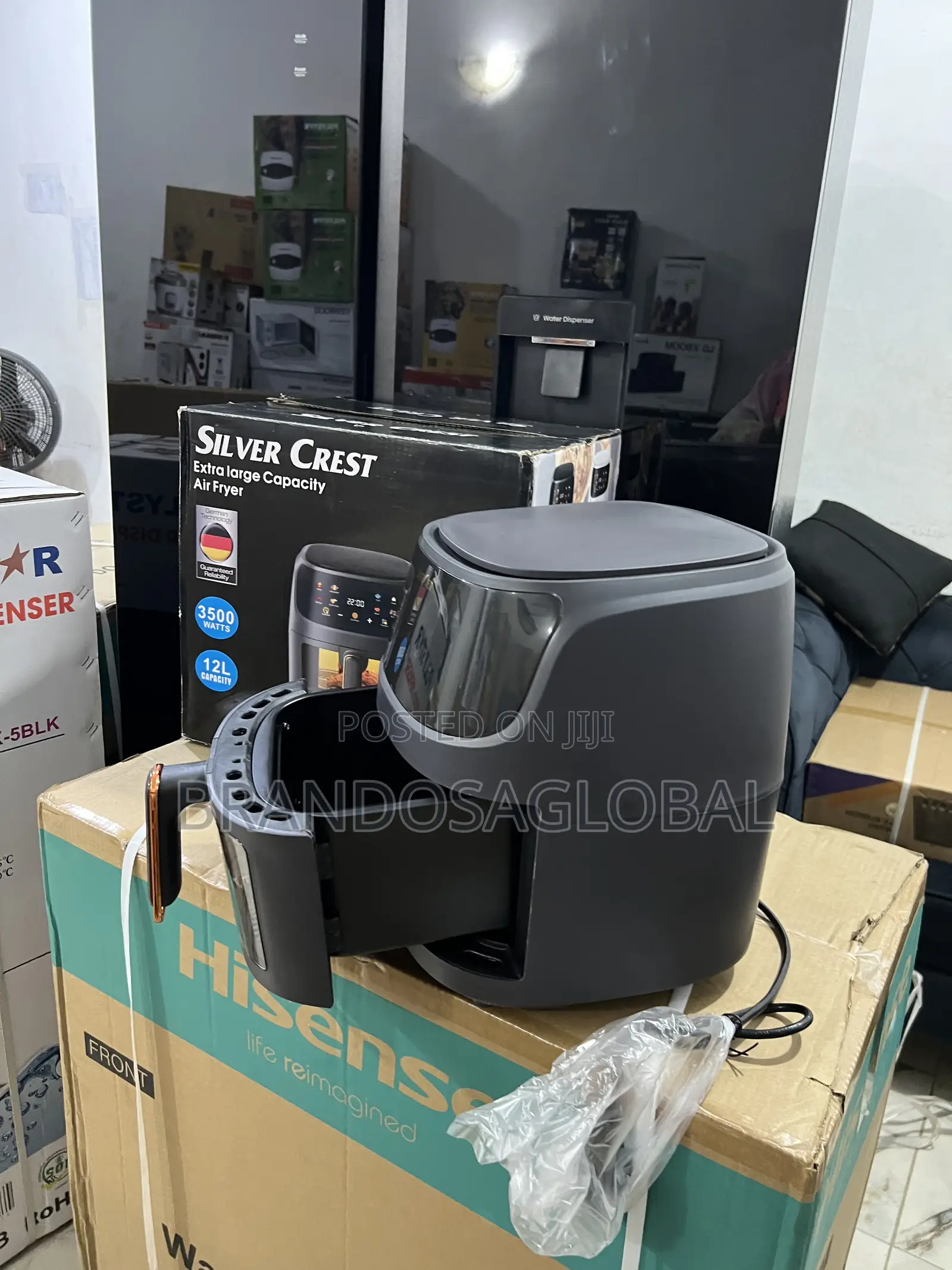 Silvercrest 12l Air Fryer – Powerful 1800w Rapid Heating System