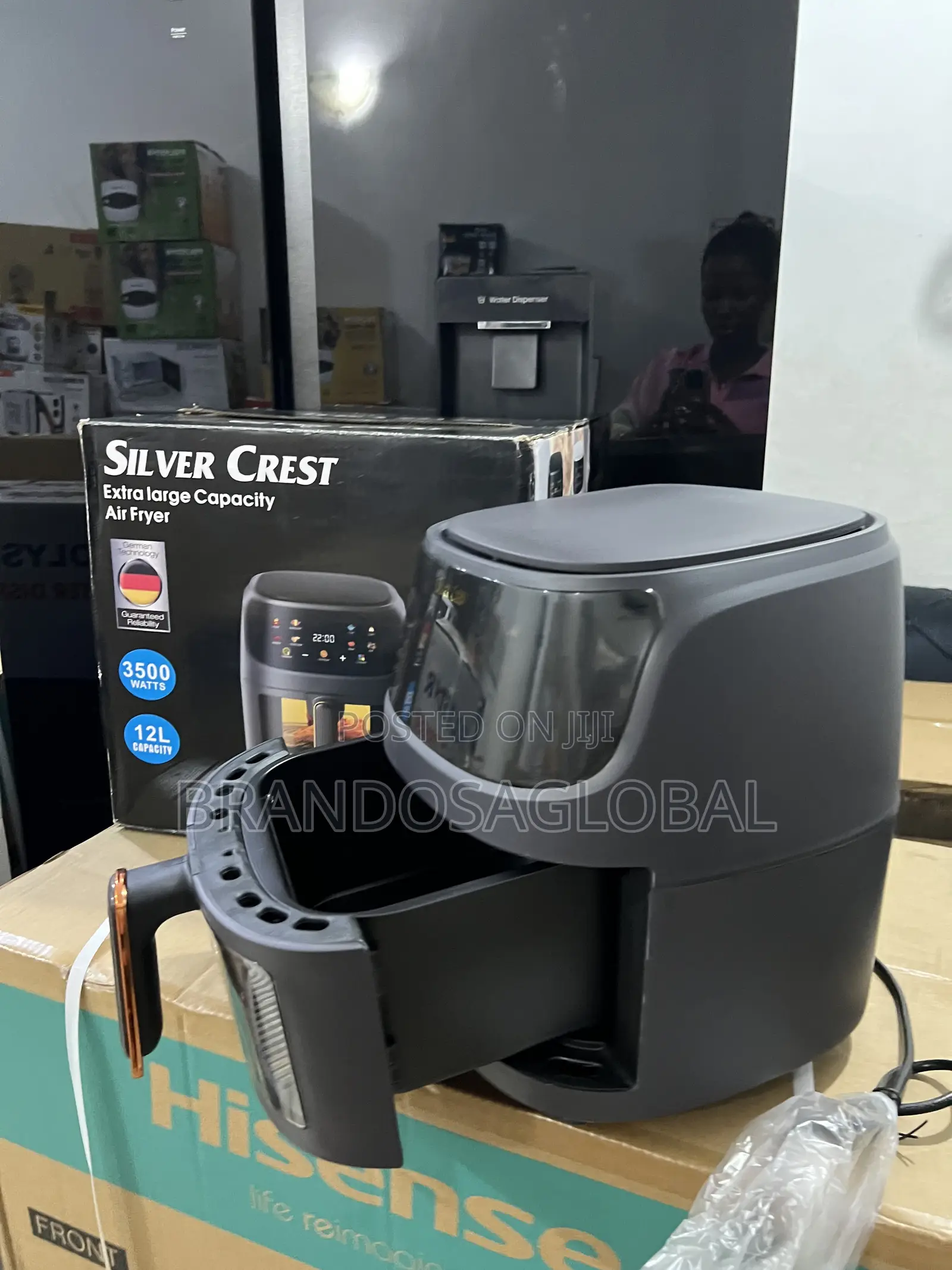 Silvercrest 12l Air Fryer – Powerful 1800w Rapid Heating System
