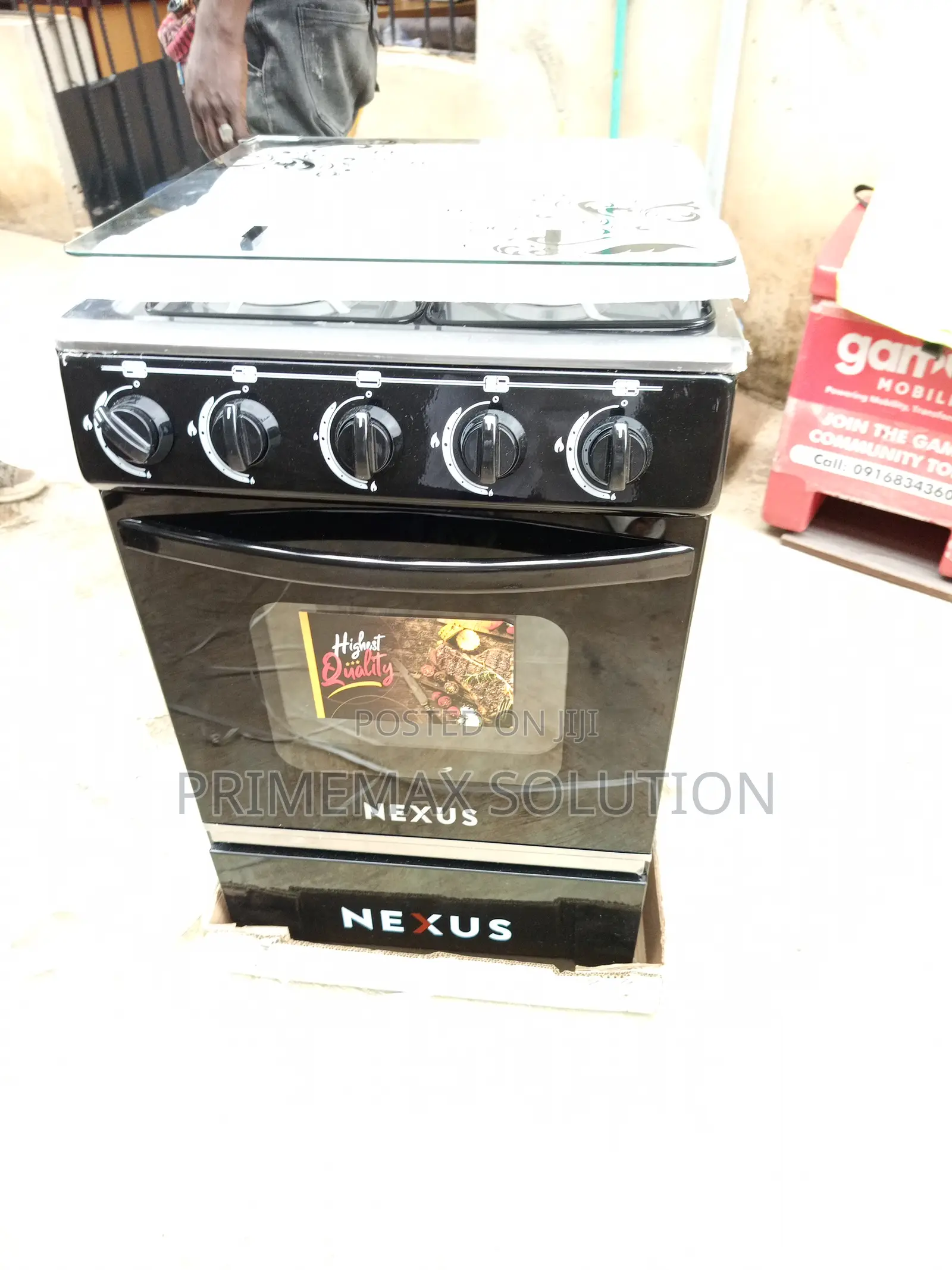 Sleek Design Nexus 4 Burner Gas Cooker
