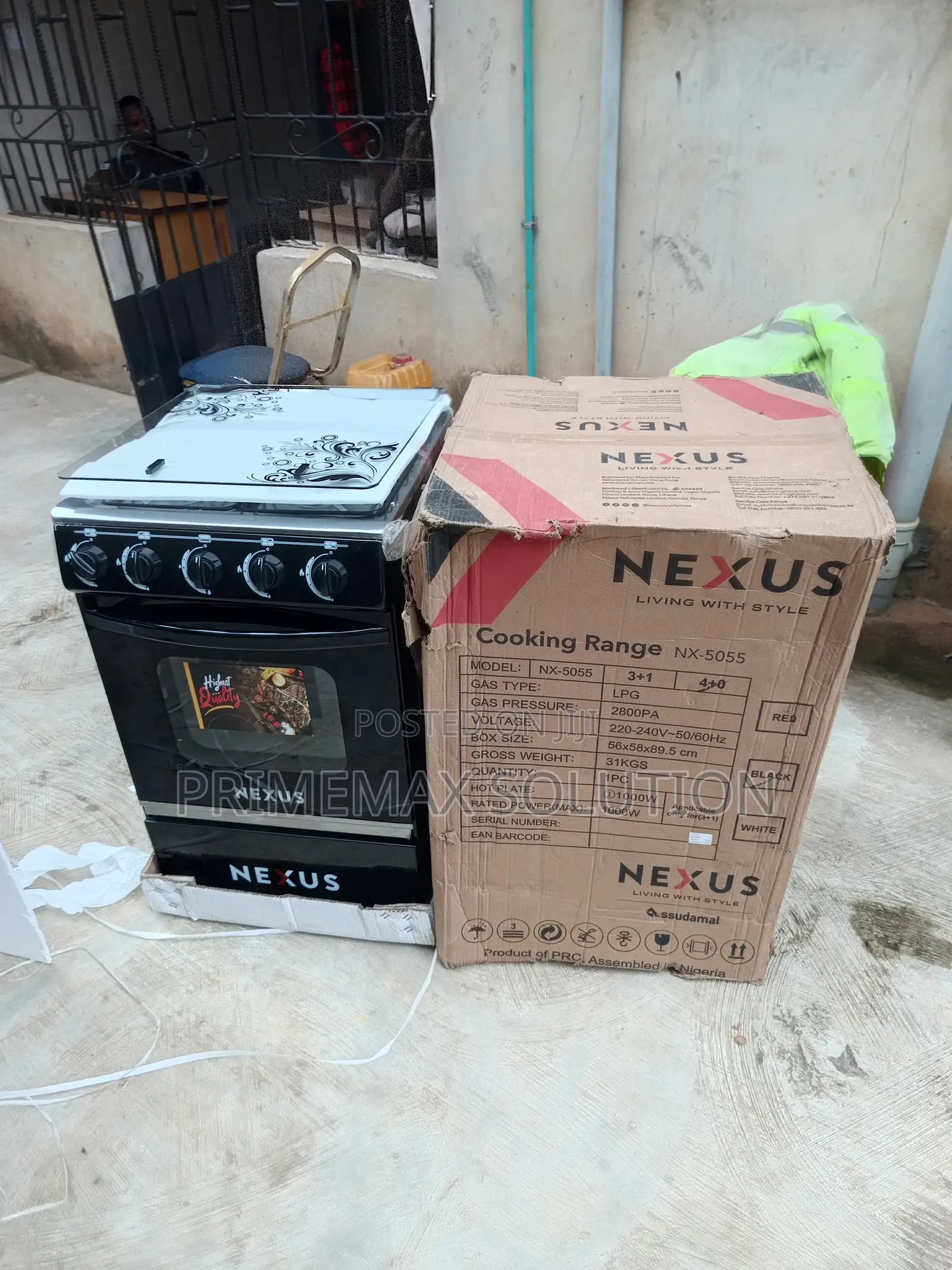 Nexus 4: High-Performance 4 Burner Cooker