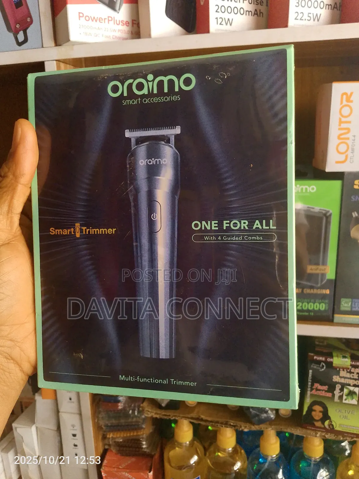 Oraimo Smart Trimmer Opc-Tr10 | Precision Grooming Power