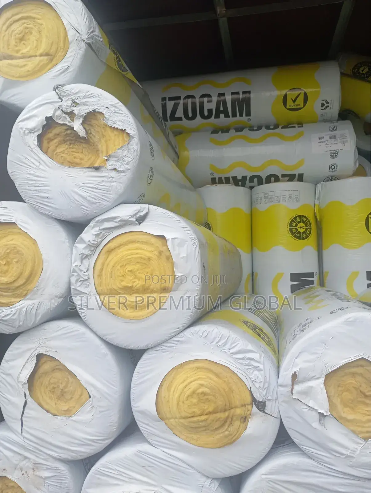 25mm Izocam Rockwool With Aluminium Foil