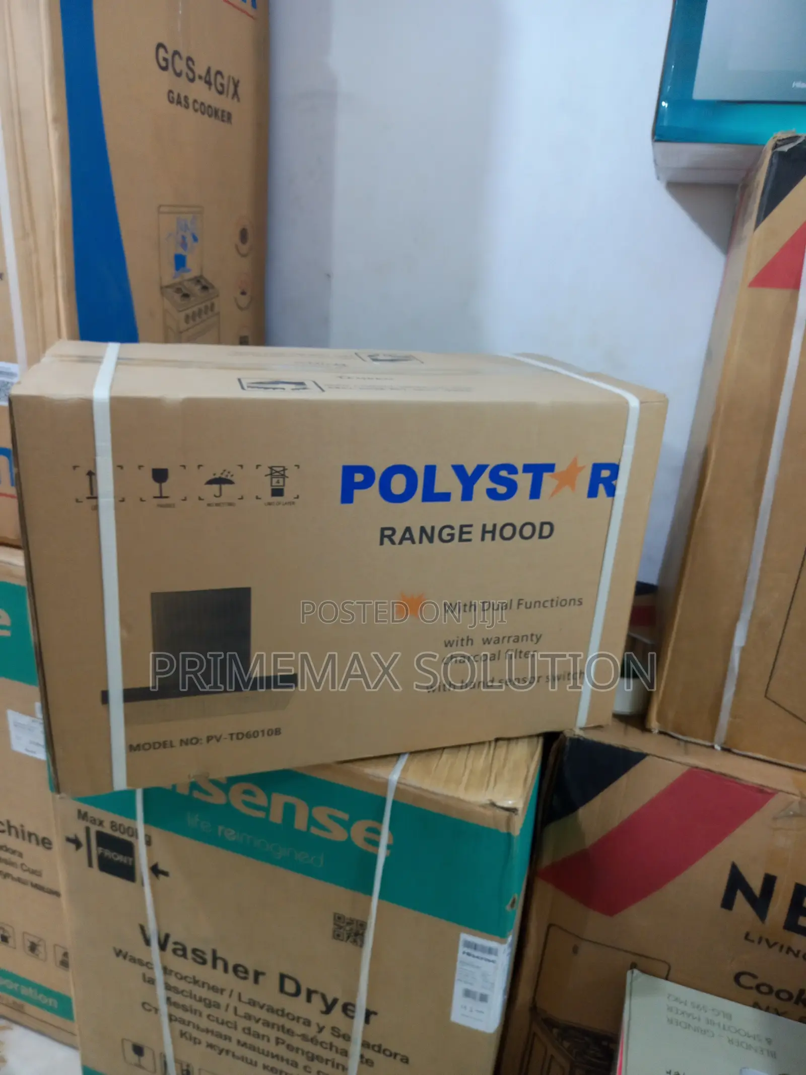 Polystar Pv-Td6010b 60cm Range Hood With Led Lighting