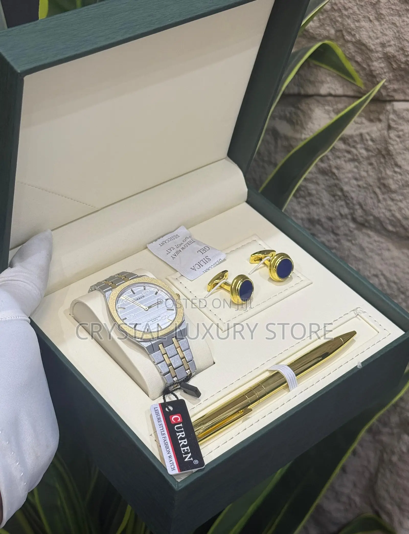 Curren Quality Luxury Men Set Box Wristwatch