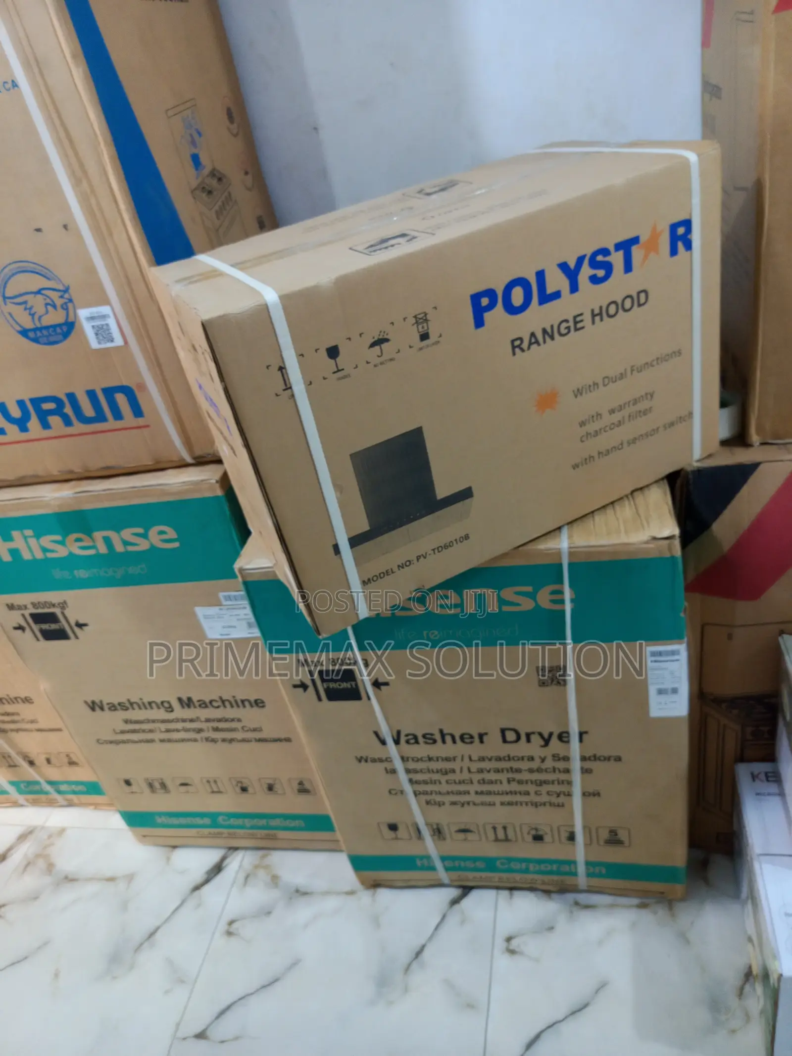 Polystar Pv-Td6010b Led Kitchen Extractor With Hand Sensor