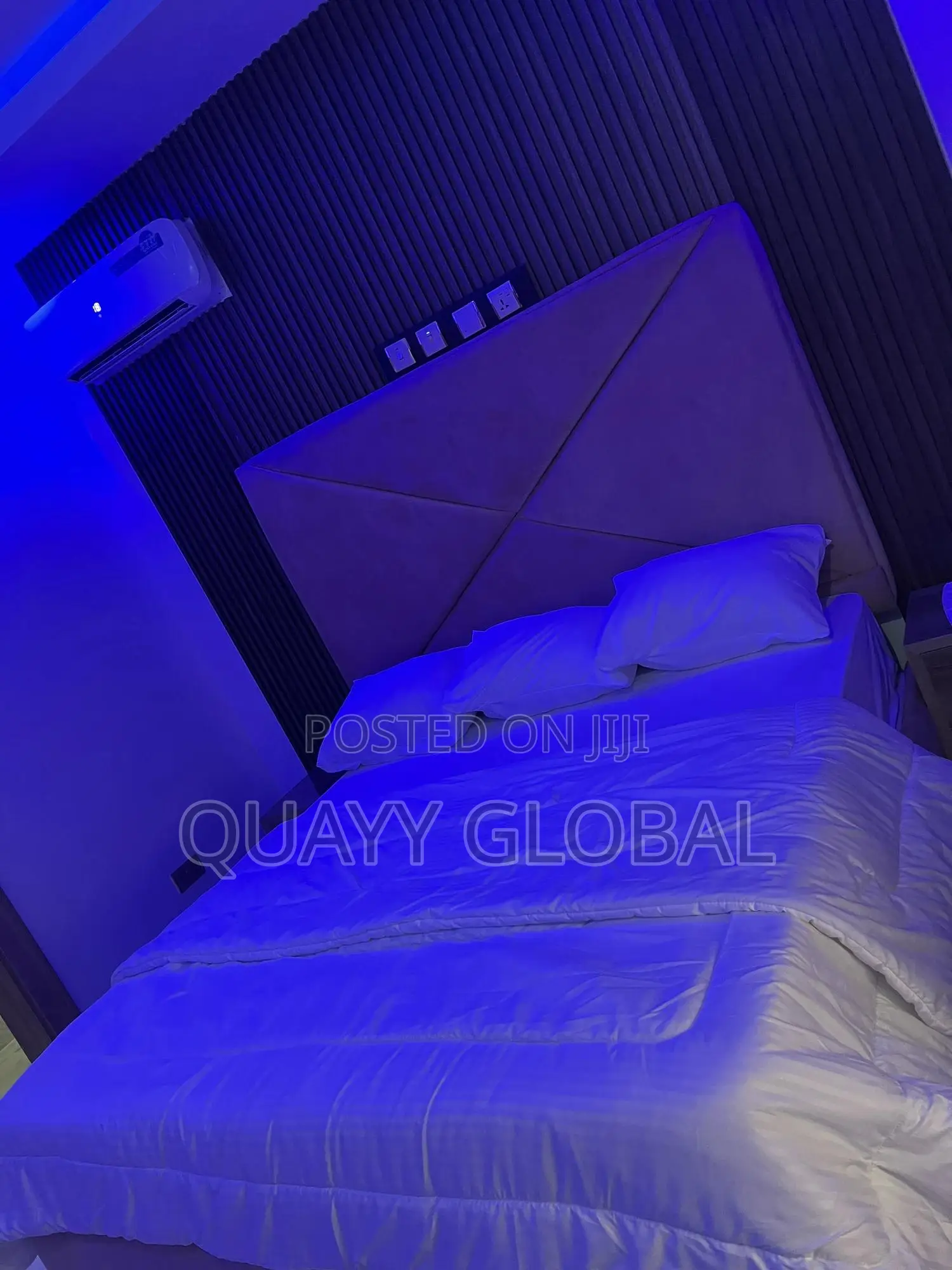 Fully Furnished Coded One Bedroom Apartment With 24/7 Light and Wifi