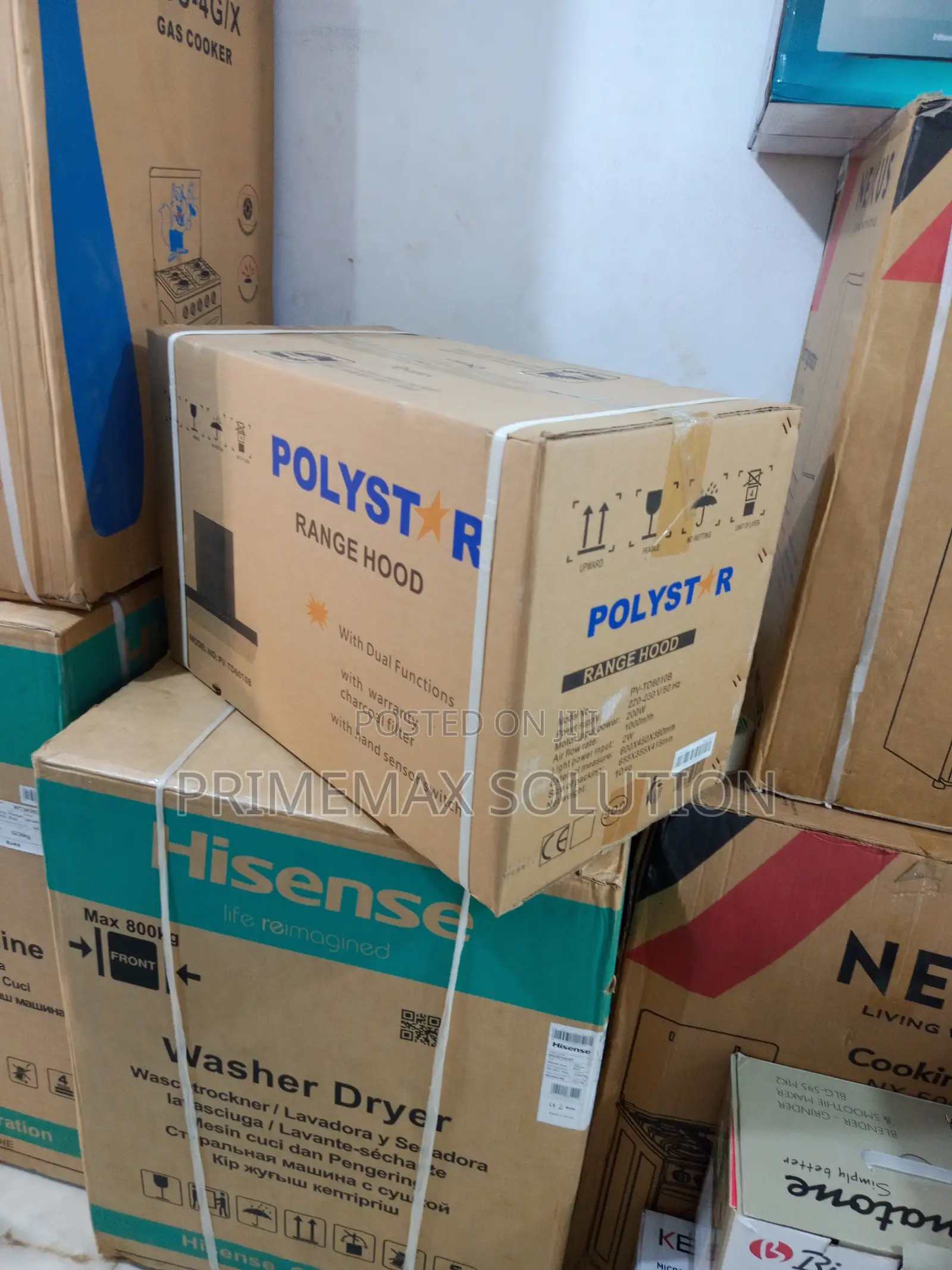 Sleek Tempered Glass Polystar Hood Pv-Td6010b