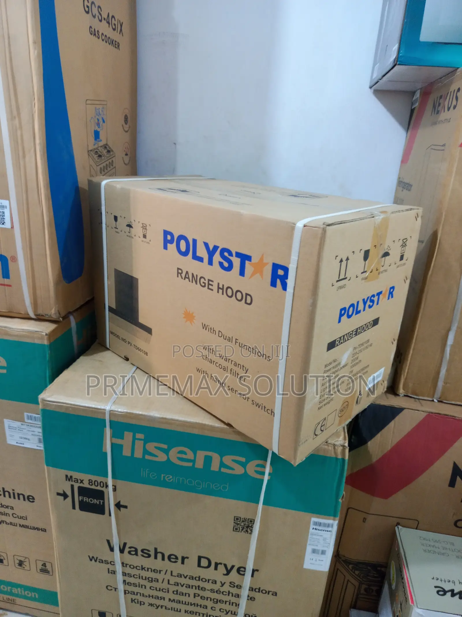 Polystar Pv-Td6010b High-Suction 60cm Extractor Hood