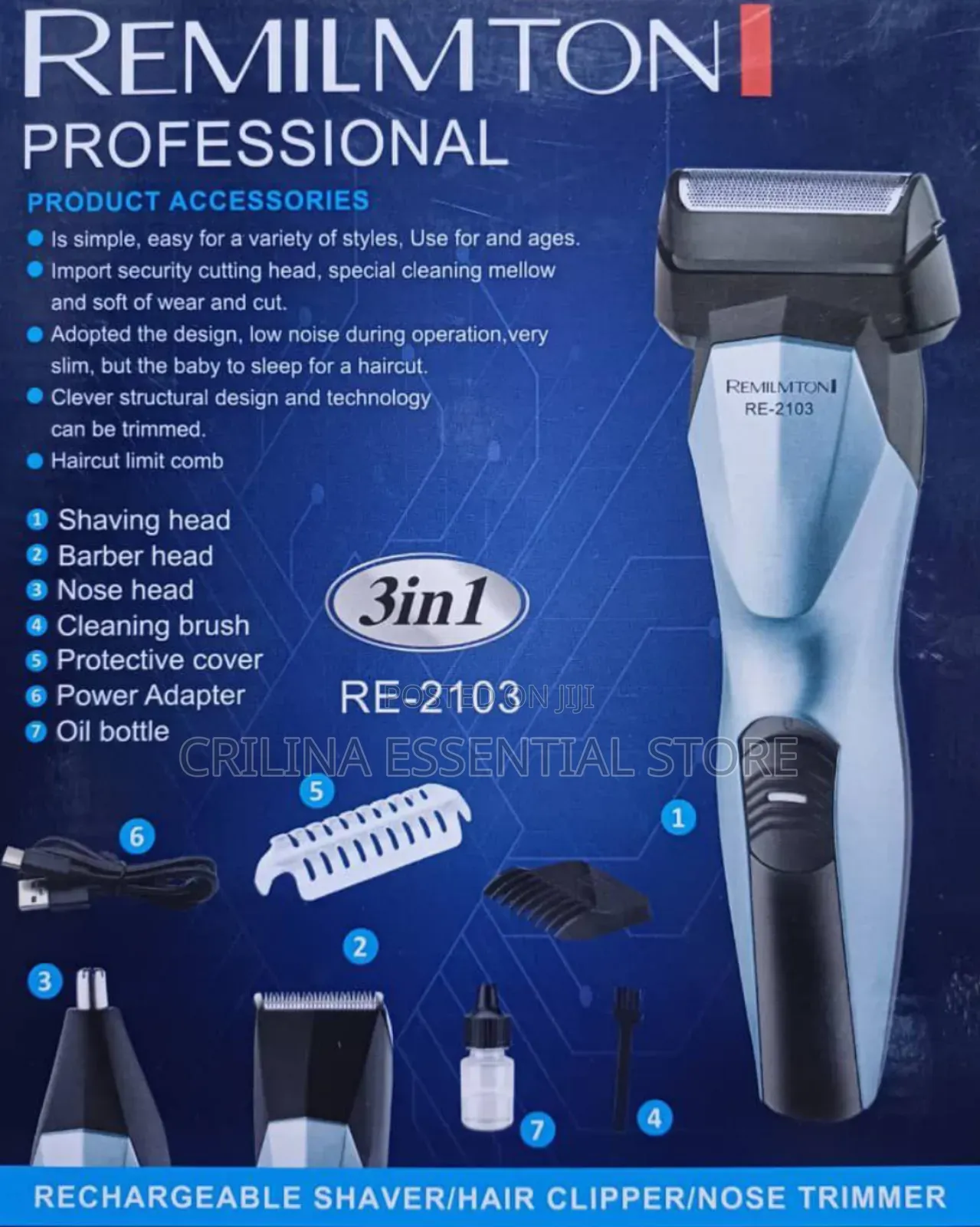 3in1 Remilmton Professional Clipper