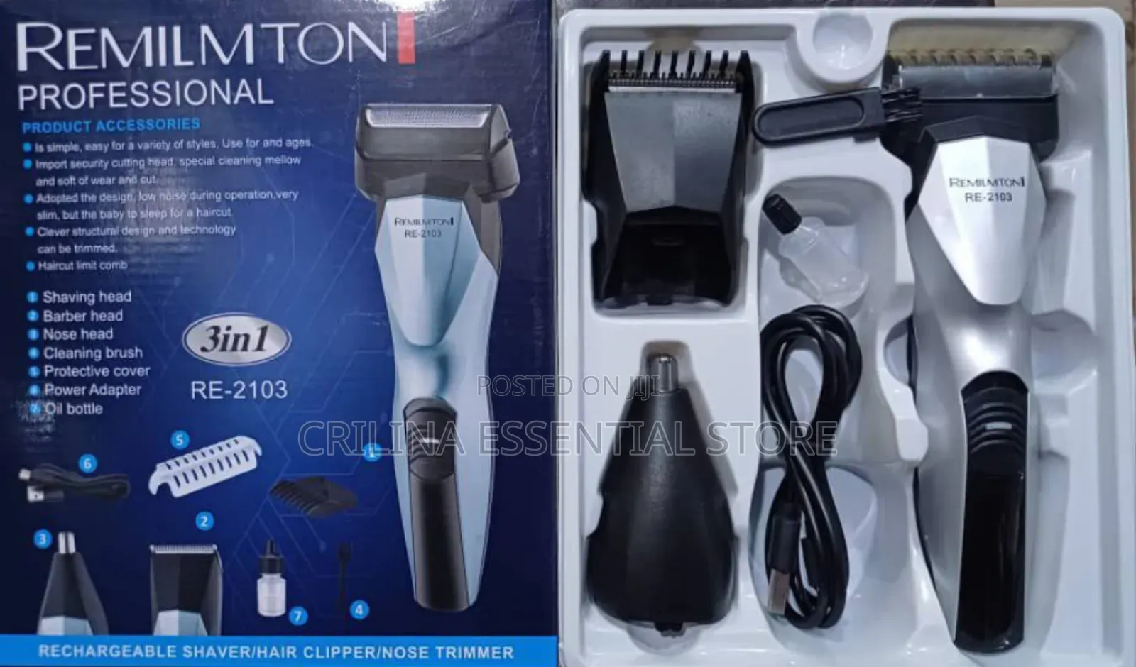 3in1 Remilmton Professional Clipper