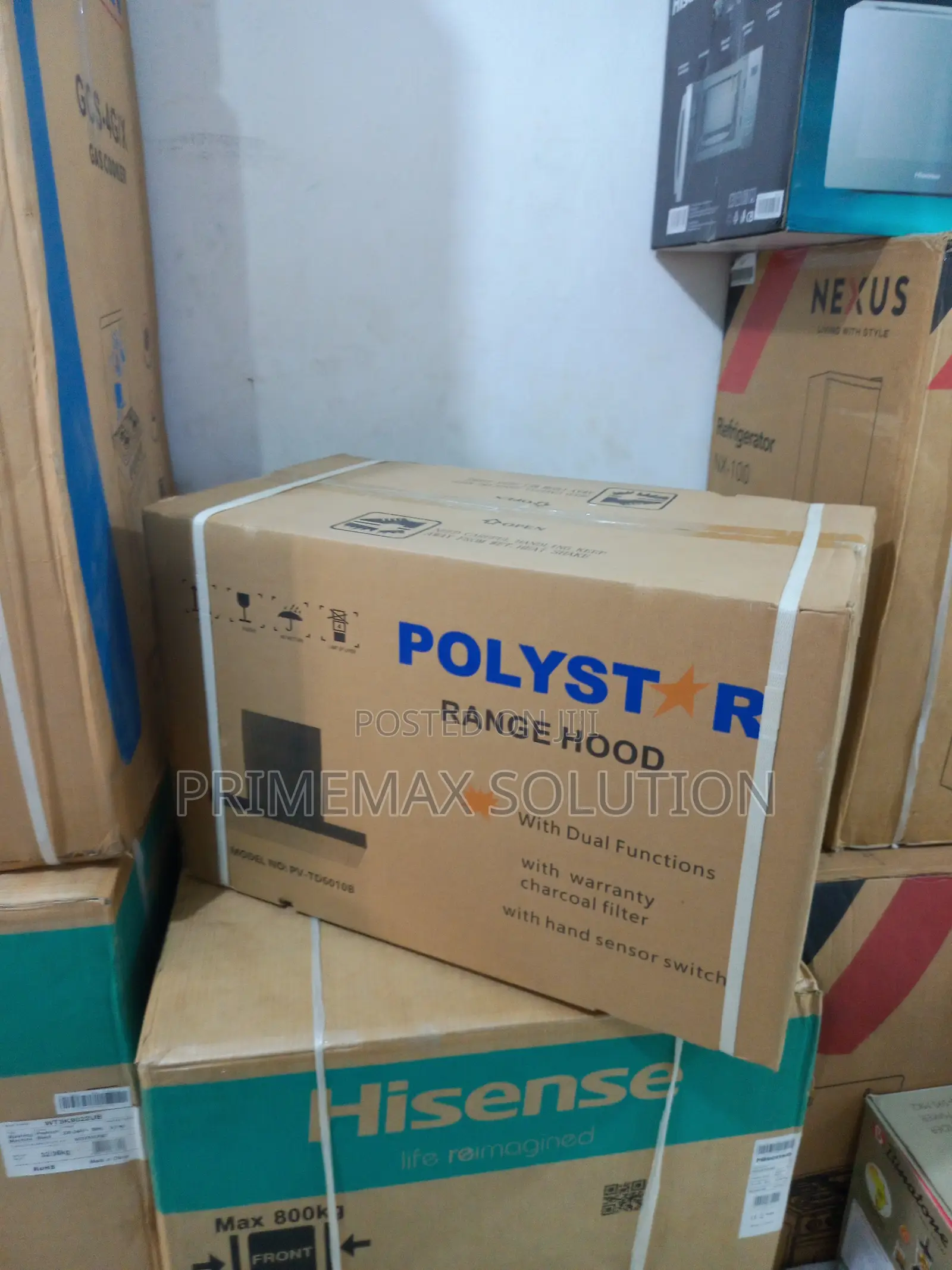 Touch Control Polystar 60cm Extractor Pv-Td6010b