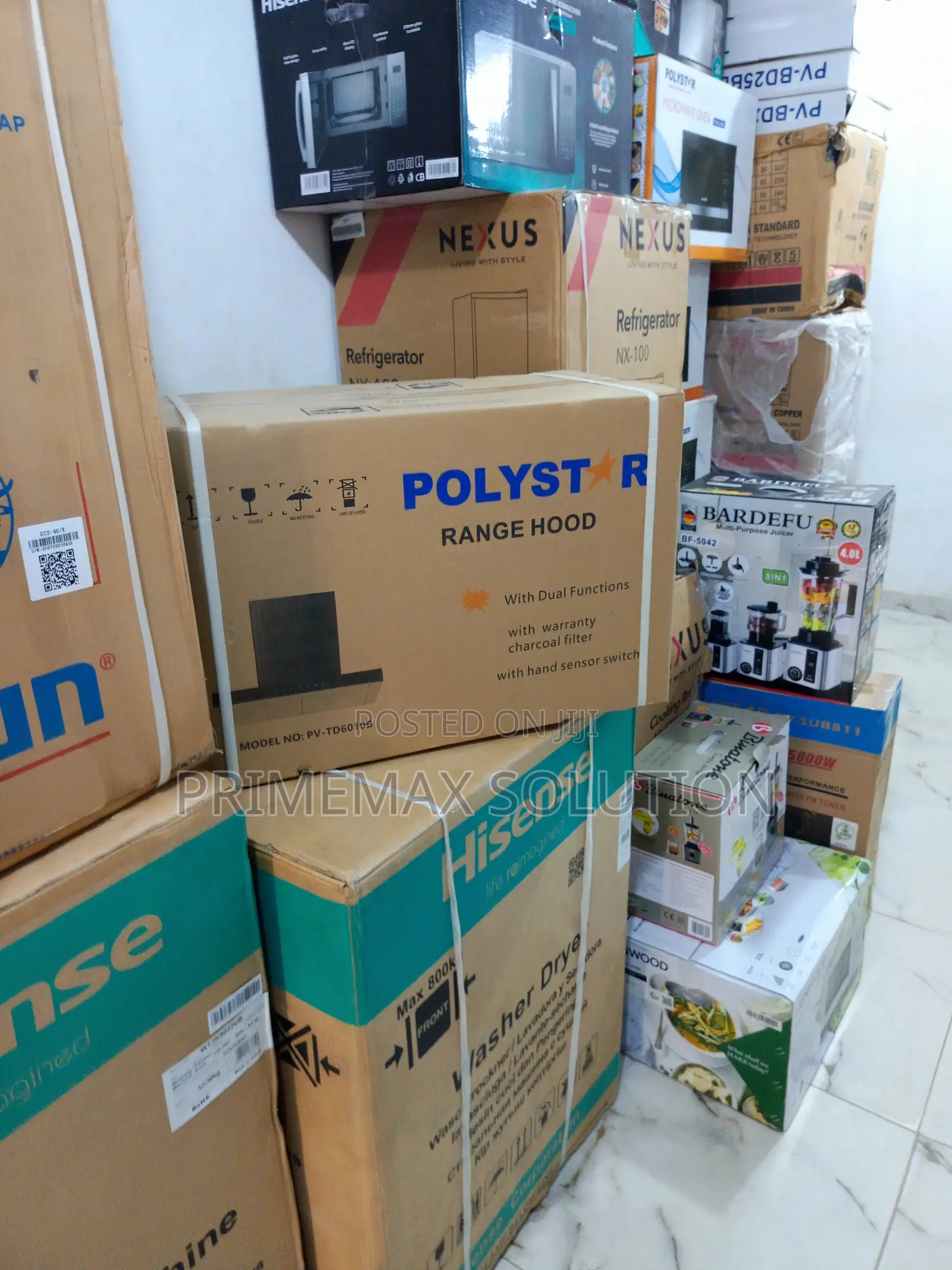 Tempered Glass Polystar 60cm Range Hood Pv-Td6010b