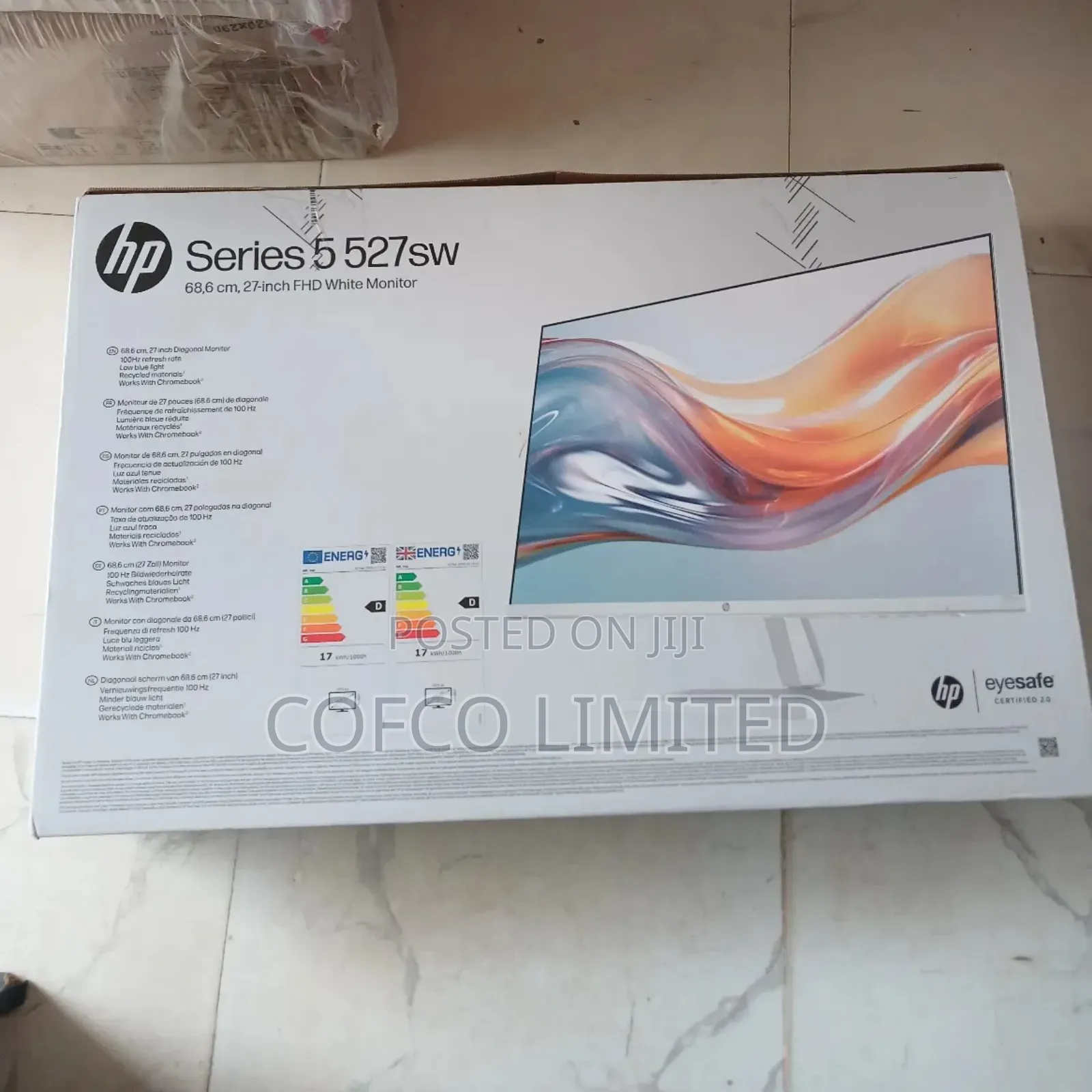 Hp Series 5 527sw 27-Inch FHD White Monitor.