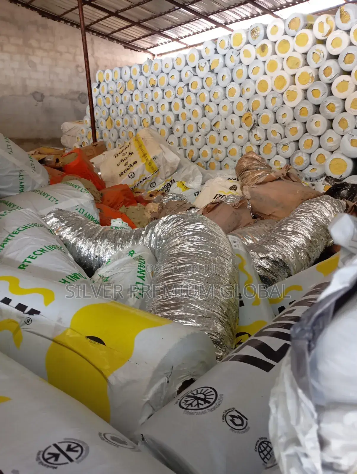 50mm Izocam Rockwool With Aluminium Foil.