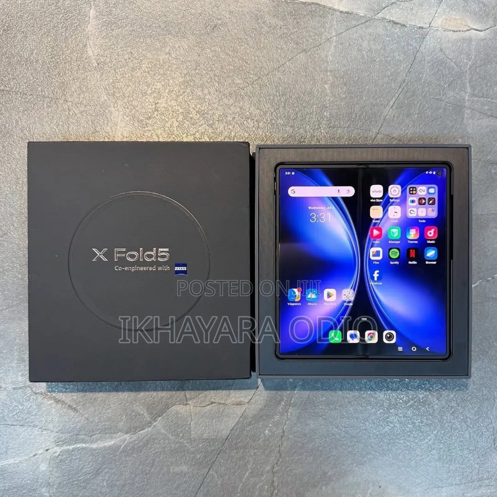 New Vivo X Fold3 Pro 512 GB Black