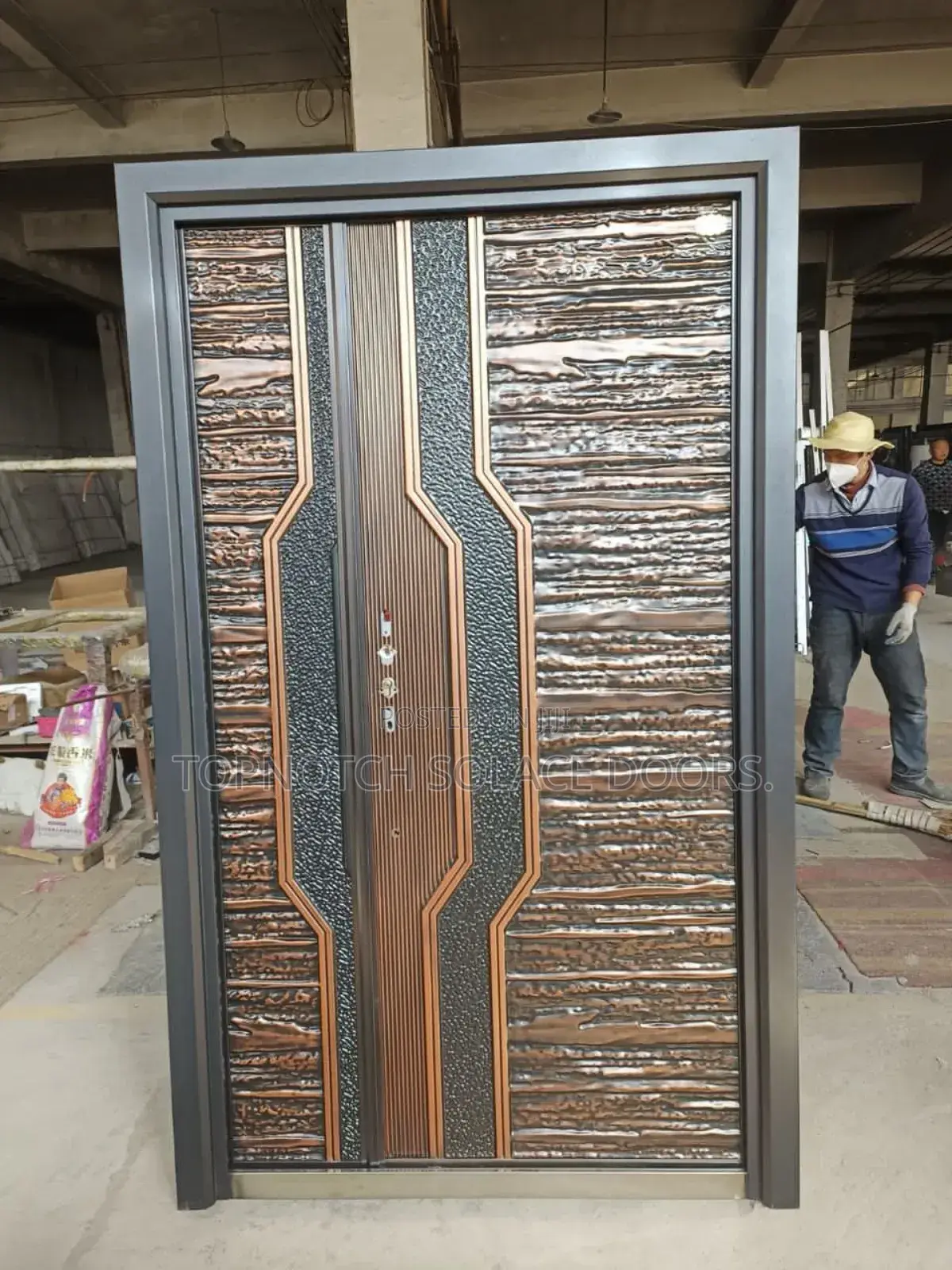 4ft German Cast Security Door