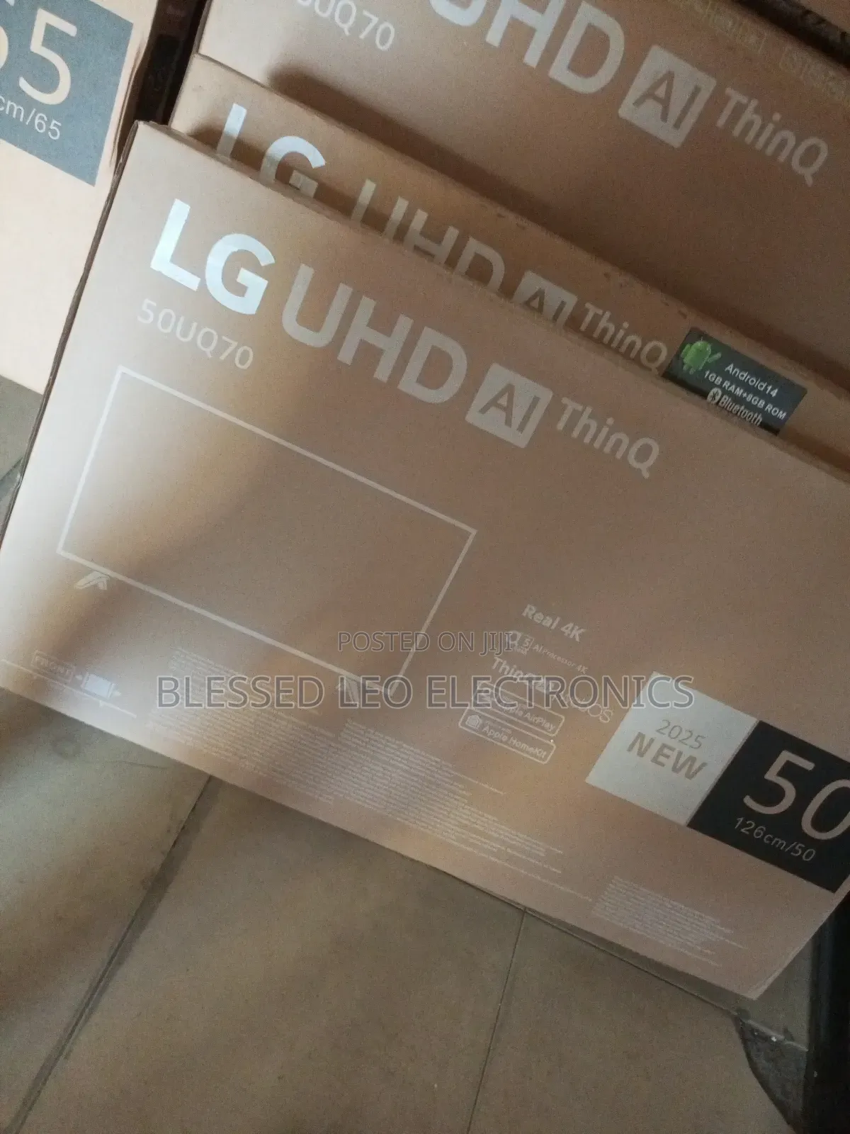 50 Inches With Inbuld Bluetooth Netflix Wifi Facebook Google Internet