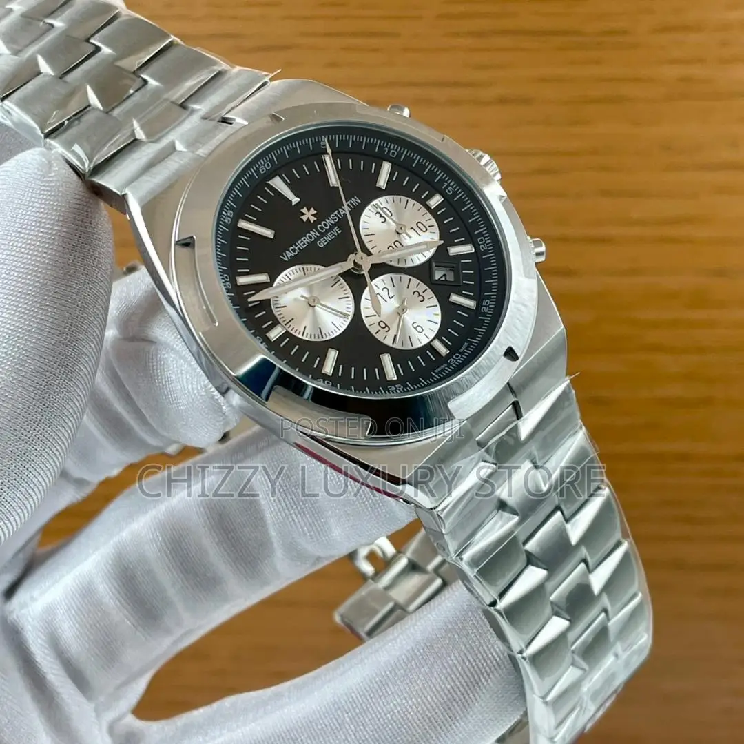 Vacheron Constantin Quality Luxury Men Chain Strap Wristwatch