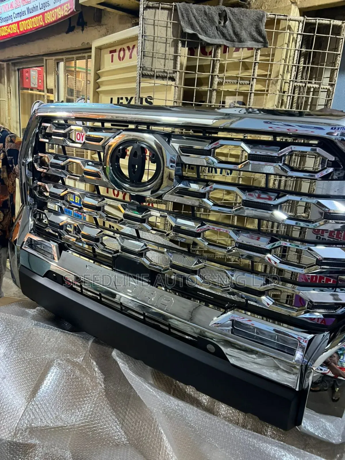Complete Front Bumper Toyota Tundra 2024 Model